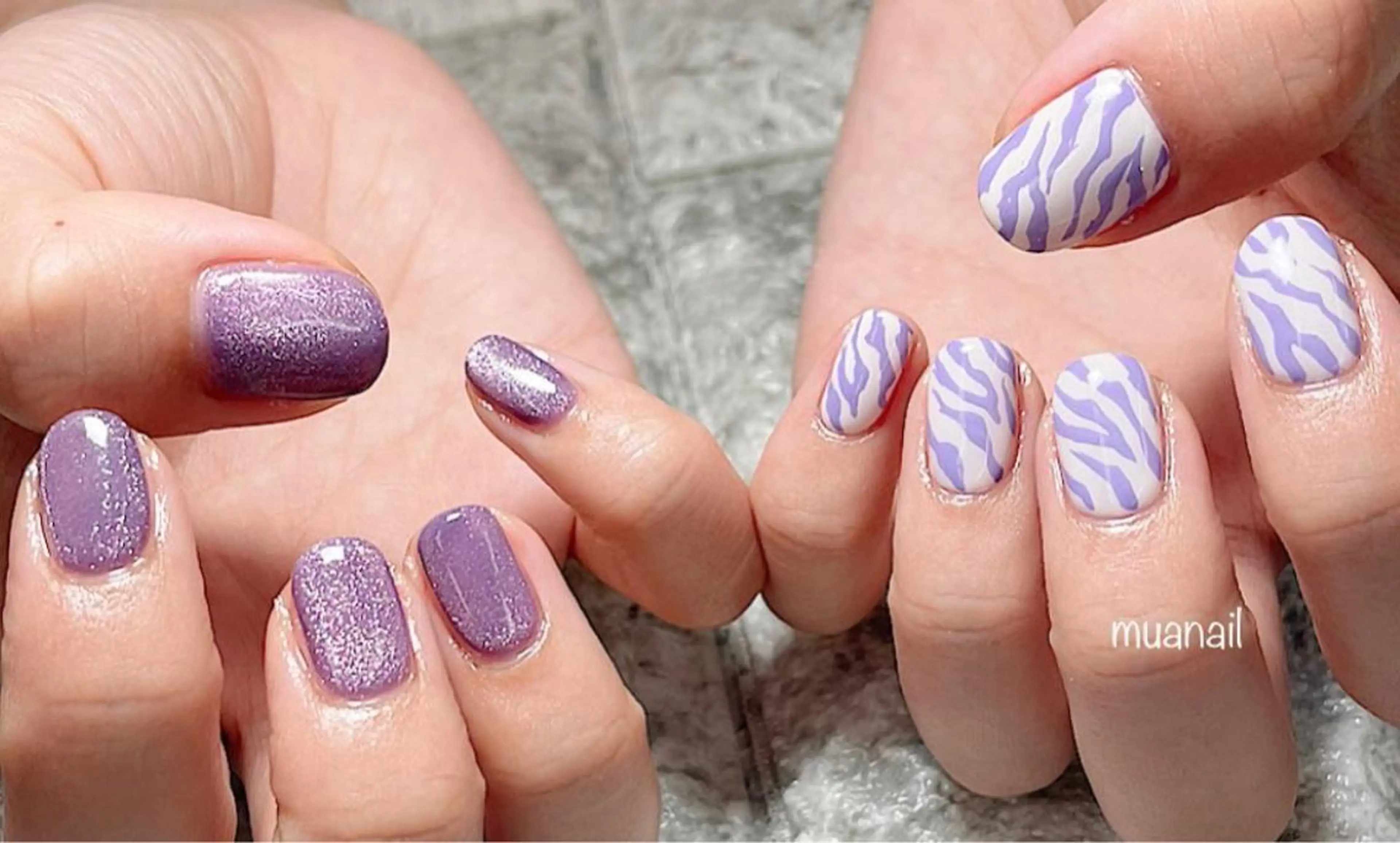 ネイル マグネットネイル ハンドネイル mua nail mikiのネイルデザイン