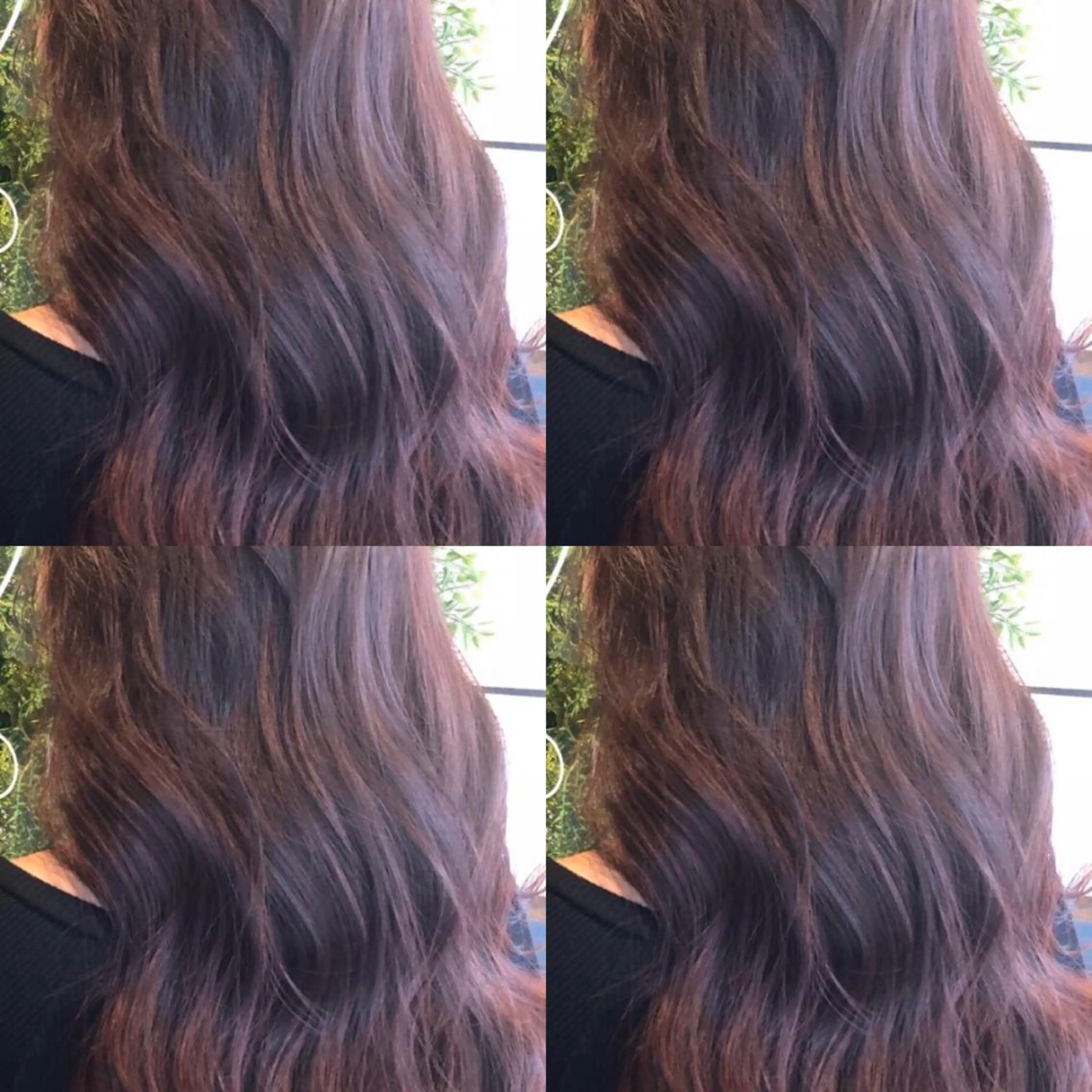 ロング カラー Hanna by W_SALONのヘアスタイル