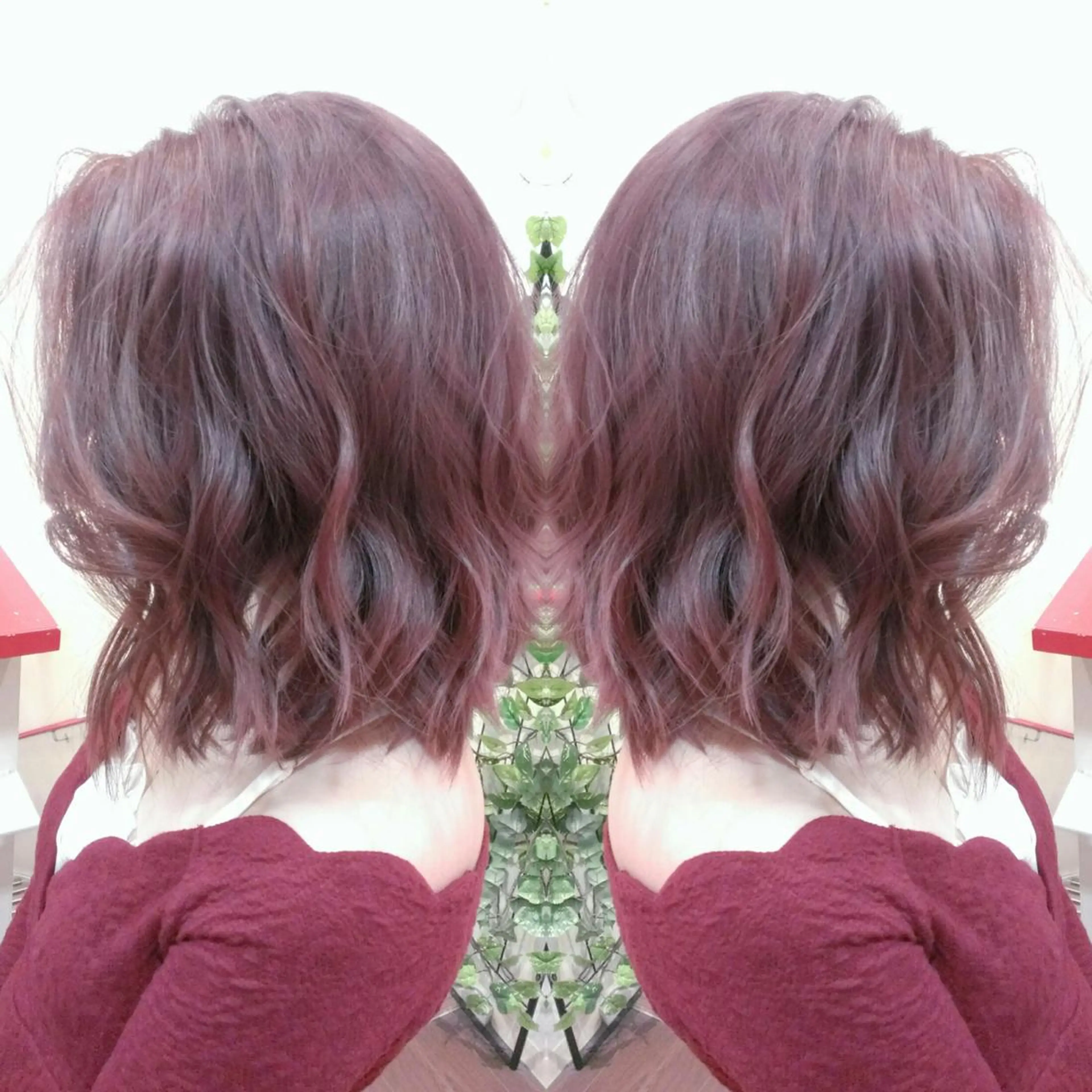 ショート カラー ヘアアレンジ カット ヘアカラー 植田 修平/エクステ /髪質改善カラーのヘアスタイル