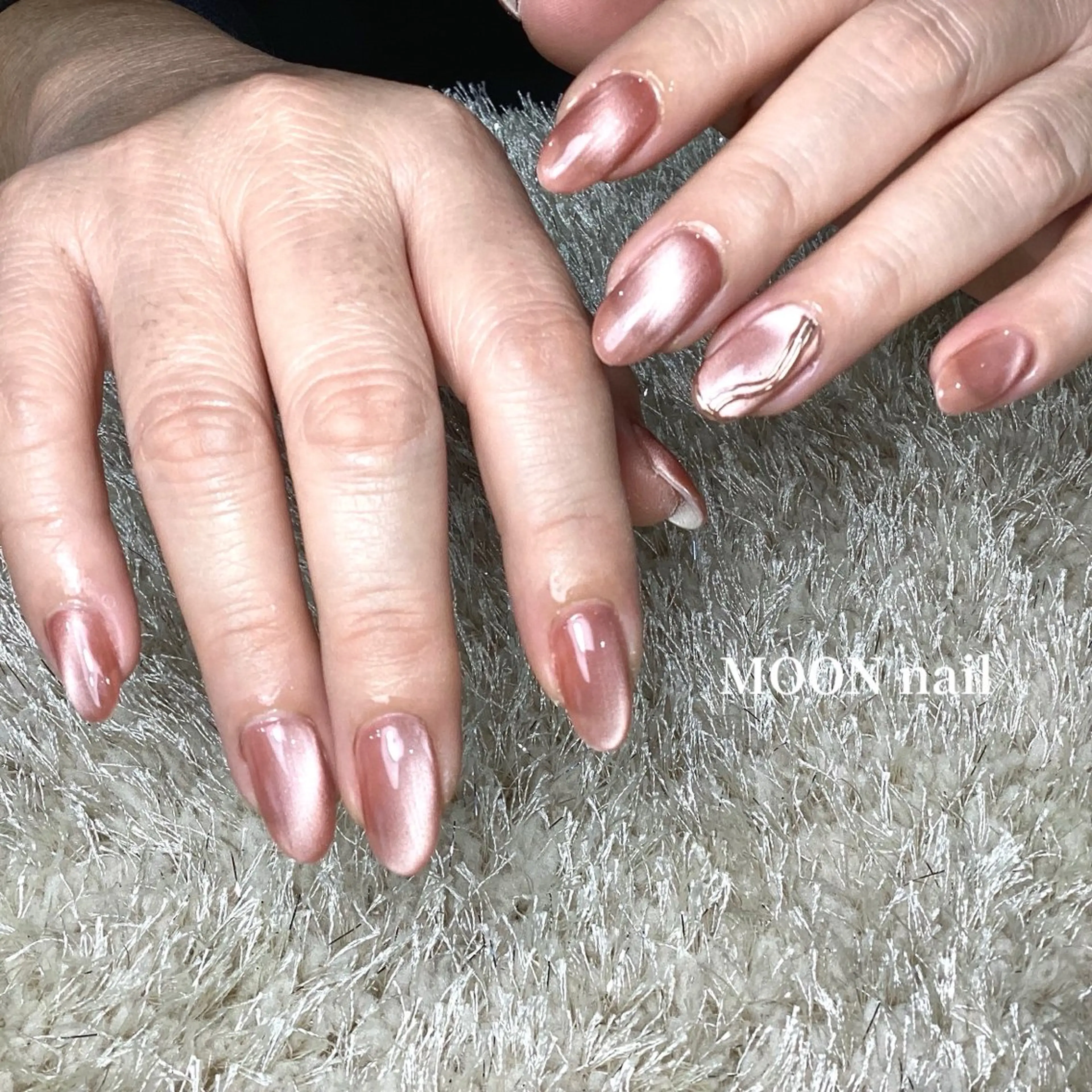 ネイル アートネイル ハンドネイル 浦添 MOON  nailのネイルデザイン