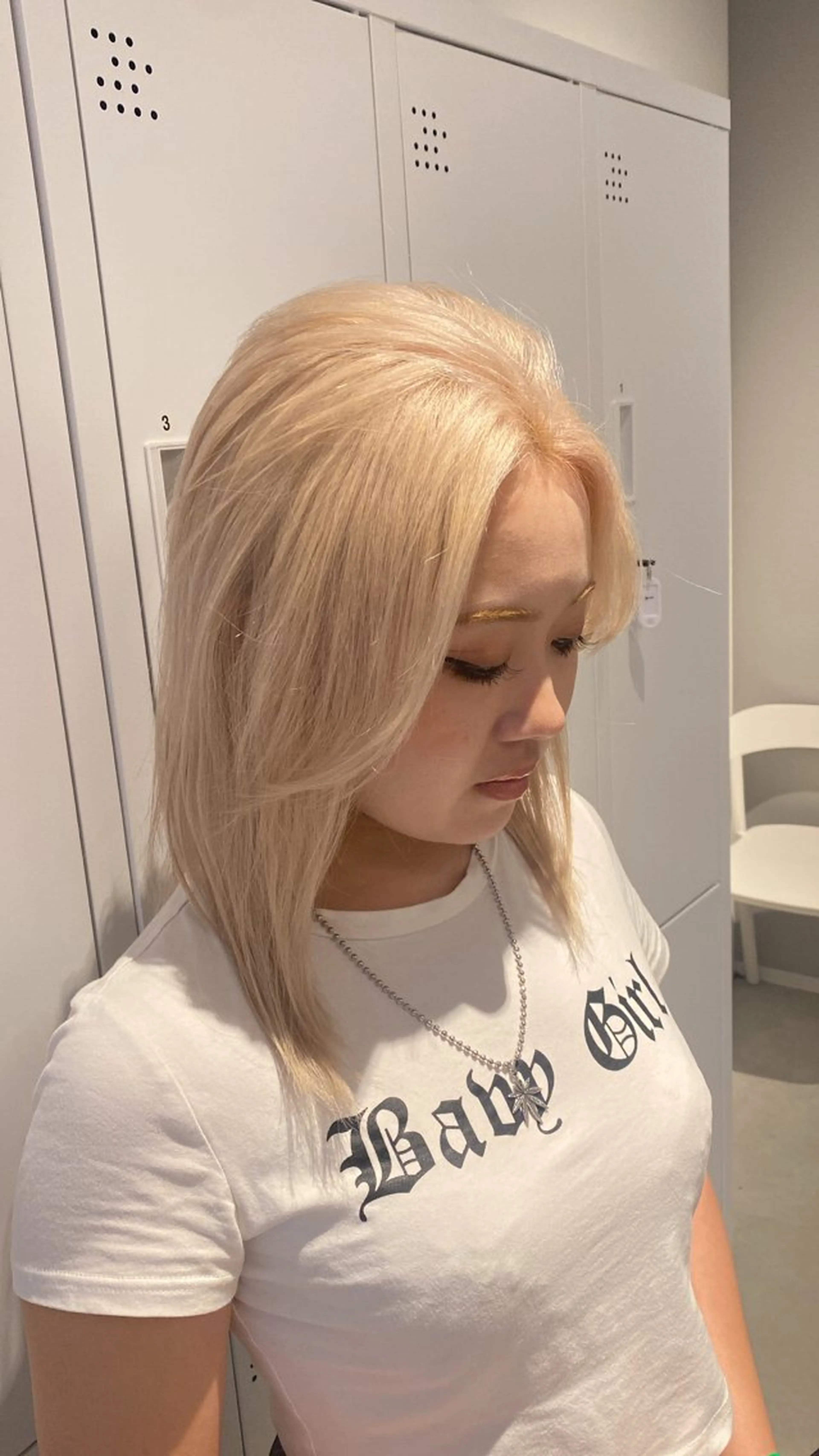 ミディアム カラー AI　TOKYO hair 名古屋所属・波多野タケシ/ 縮毛矯正特化のヘアスタイル