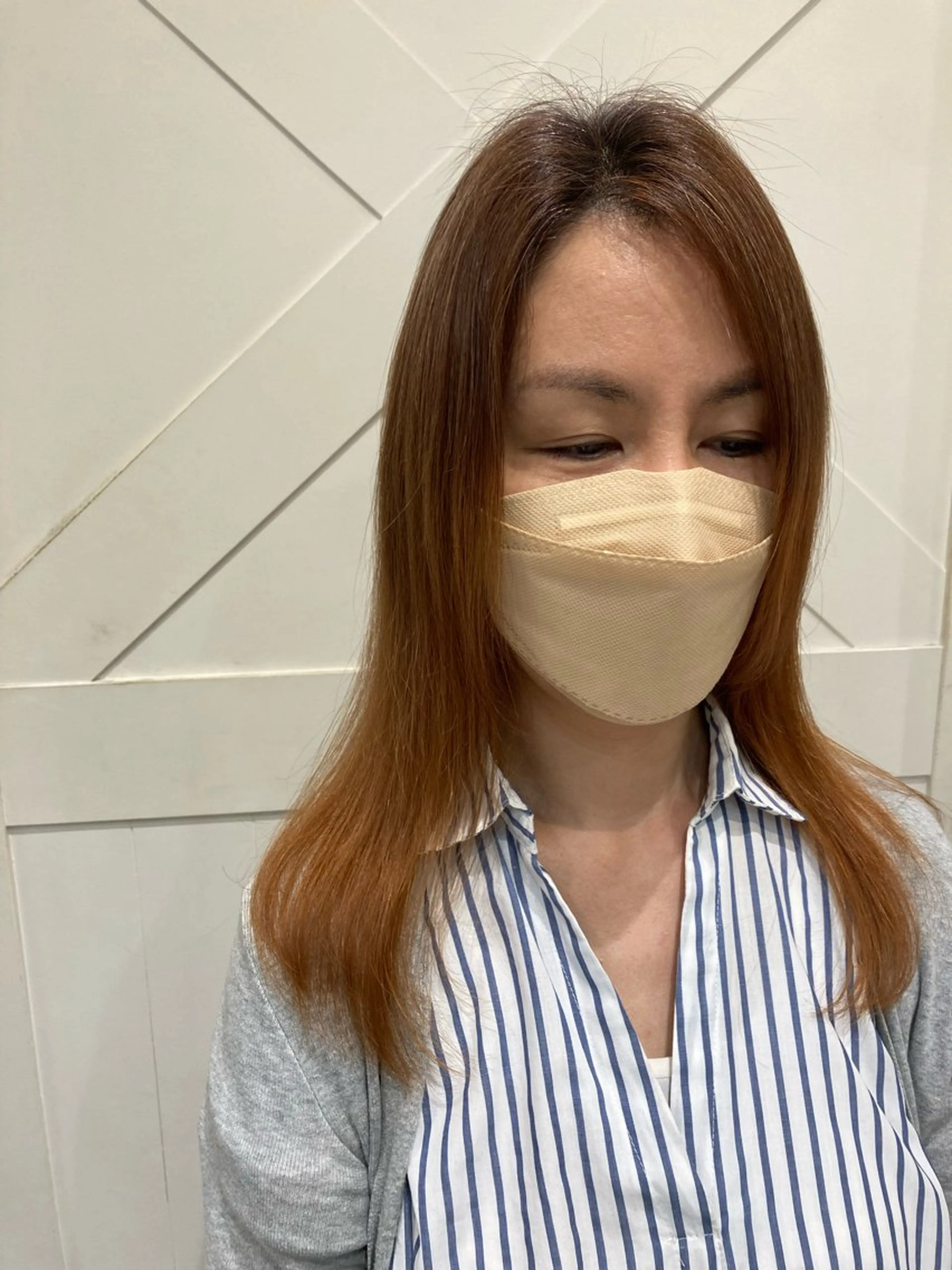ロング 白髪ぼかしハイライト 着付けヘアアレンジのその他イメージ