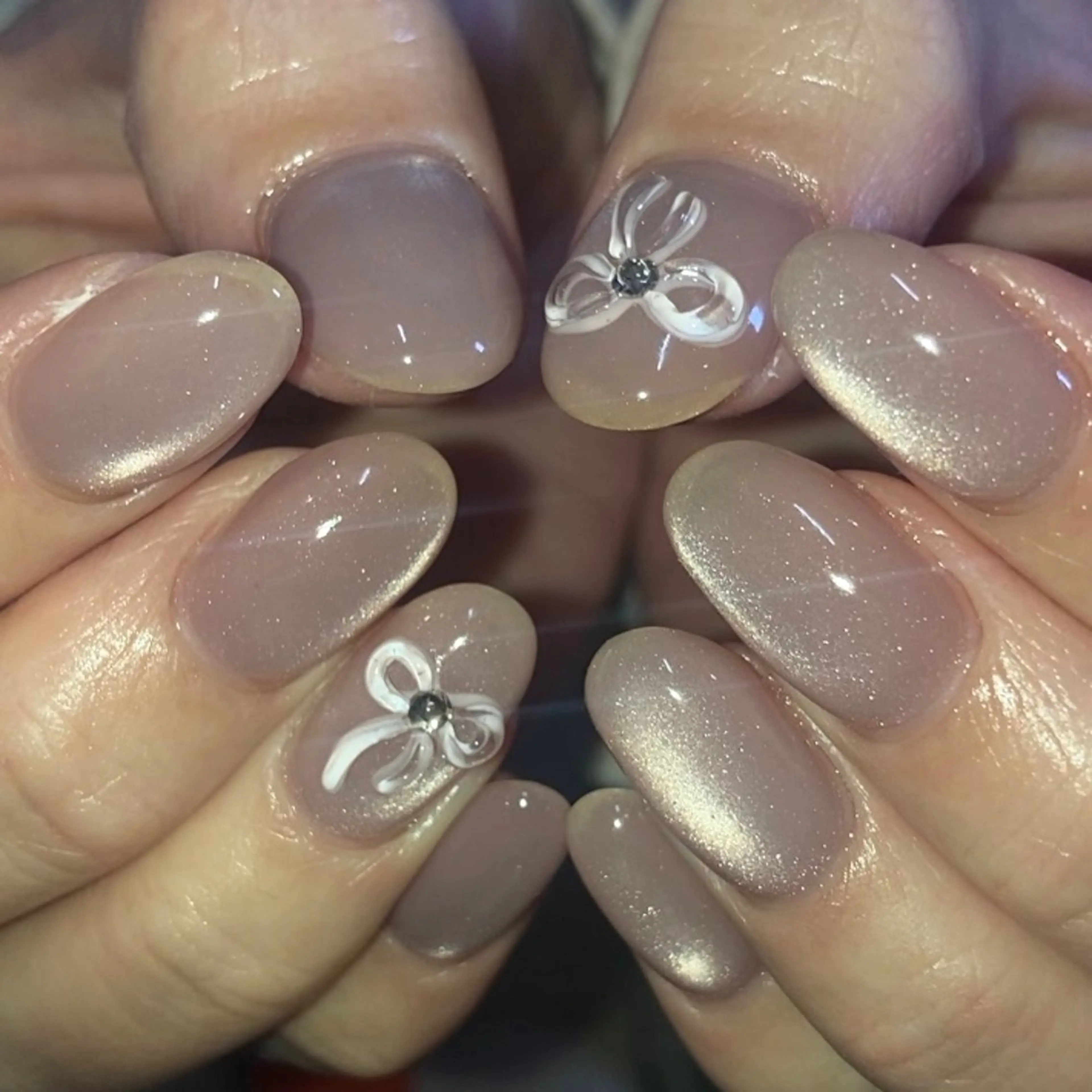 ネイル ハンドネイル フットネイル kana/モード ・グランジ໒꒱のネイルデザイン