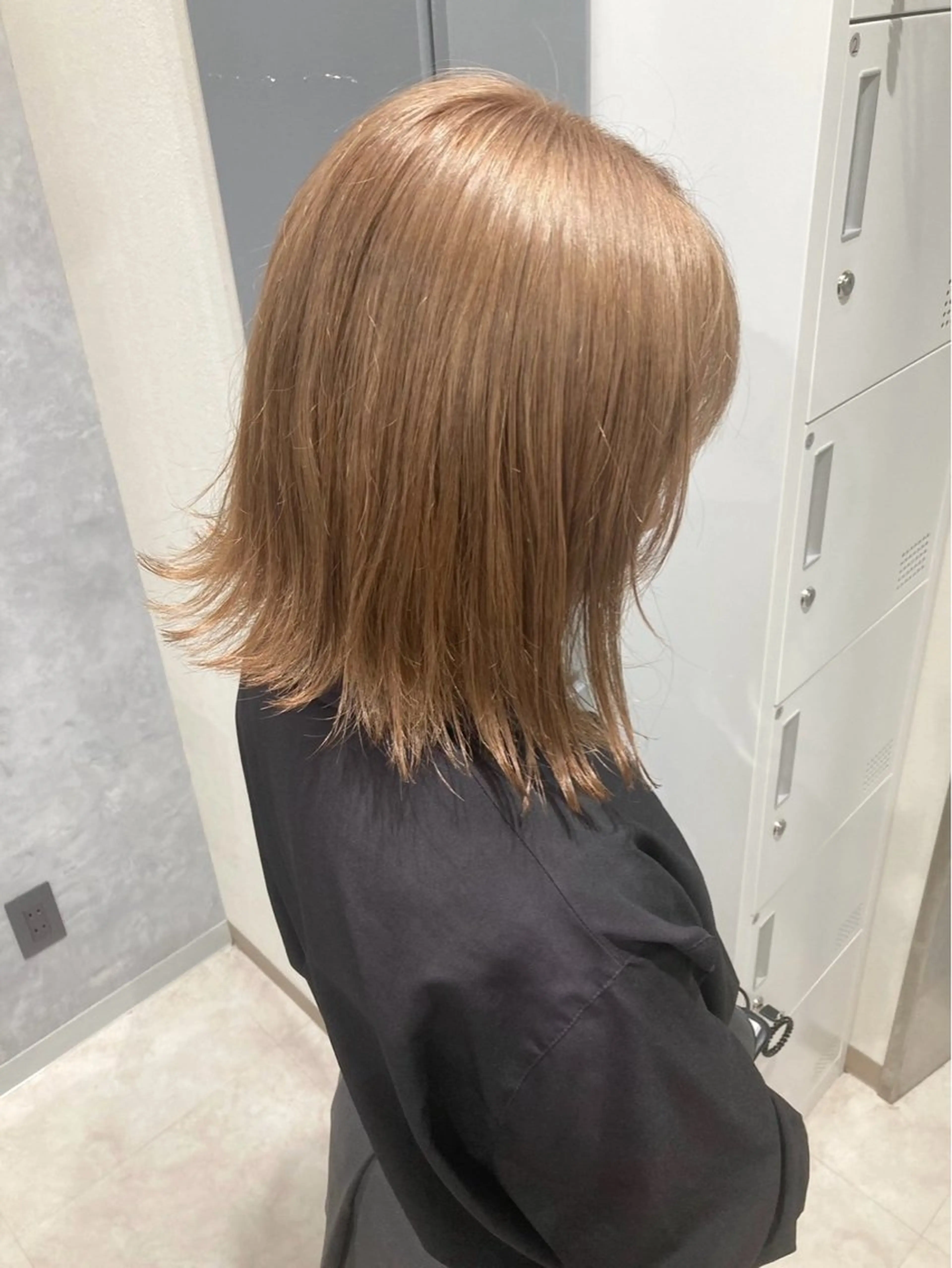 セミロング 池袋/ダブルカラー GLADGE🩵のヘアスタイル