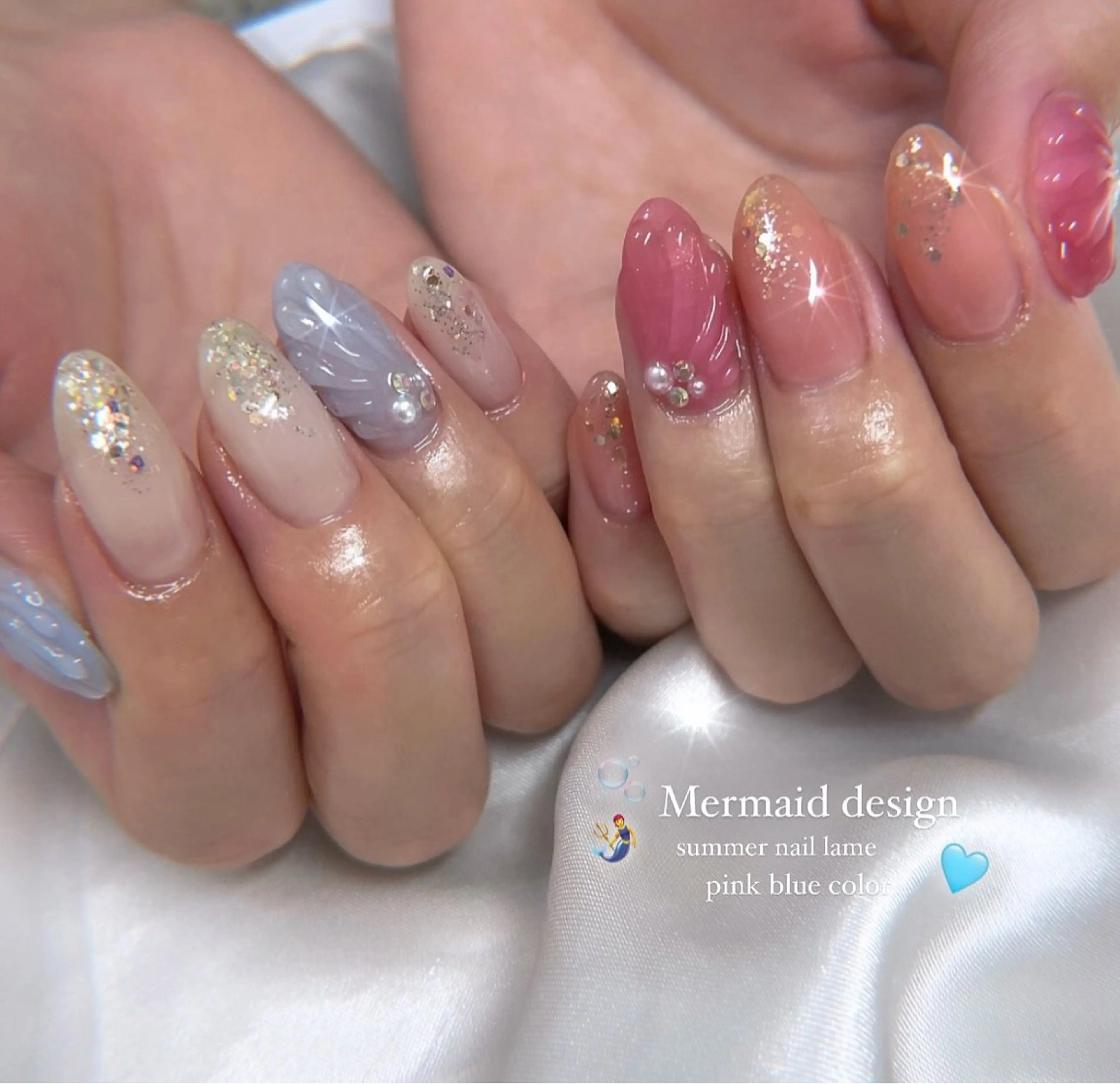 ネイル ハンドネイル nail salon Lunasisのネイルデザイン