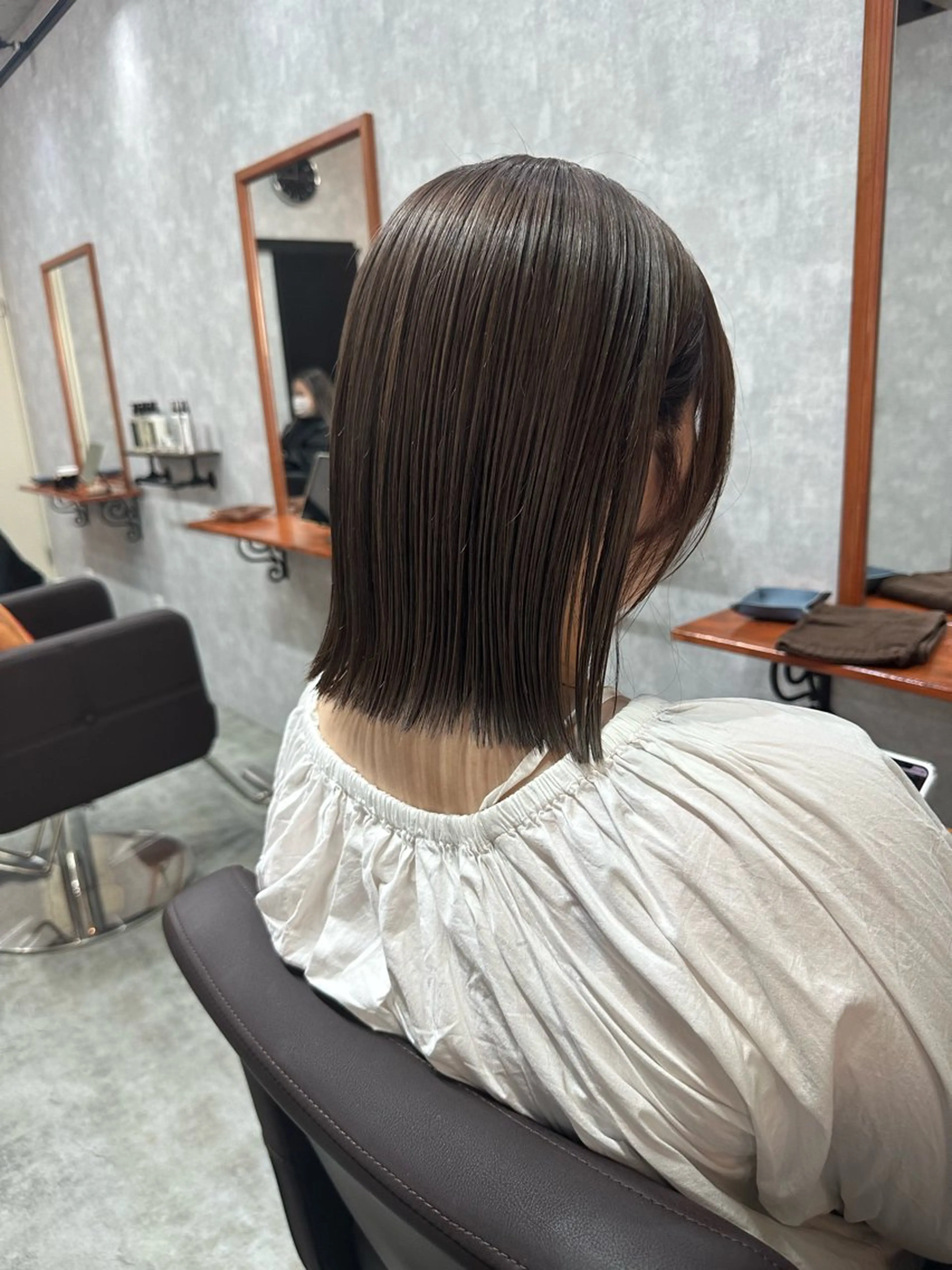 ショート 切りっぱなしボブ ショートボブ ハンサムショート 丸みショート ボブ カット ヘアカラー トリートメント C’LD hair  produce /シールドヘア所属・モテ髪/ボブ/ショー ト/アダチフウトのヘアスタイル