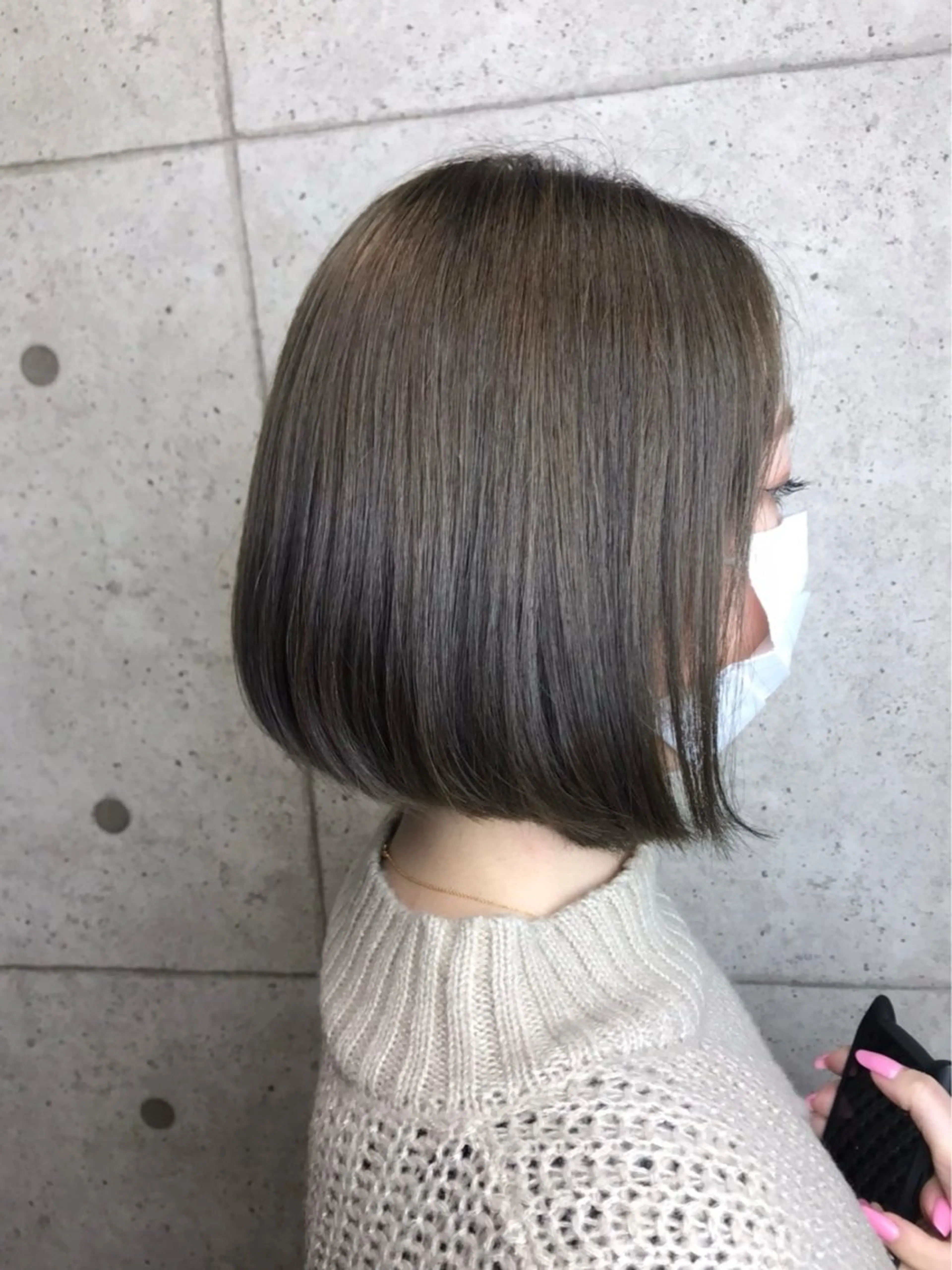 ミディアム BUBBLES春日部店所属・安野 穂のヘアスタイル