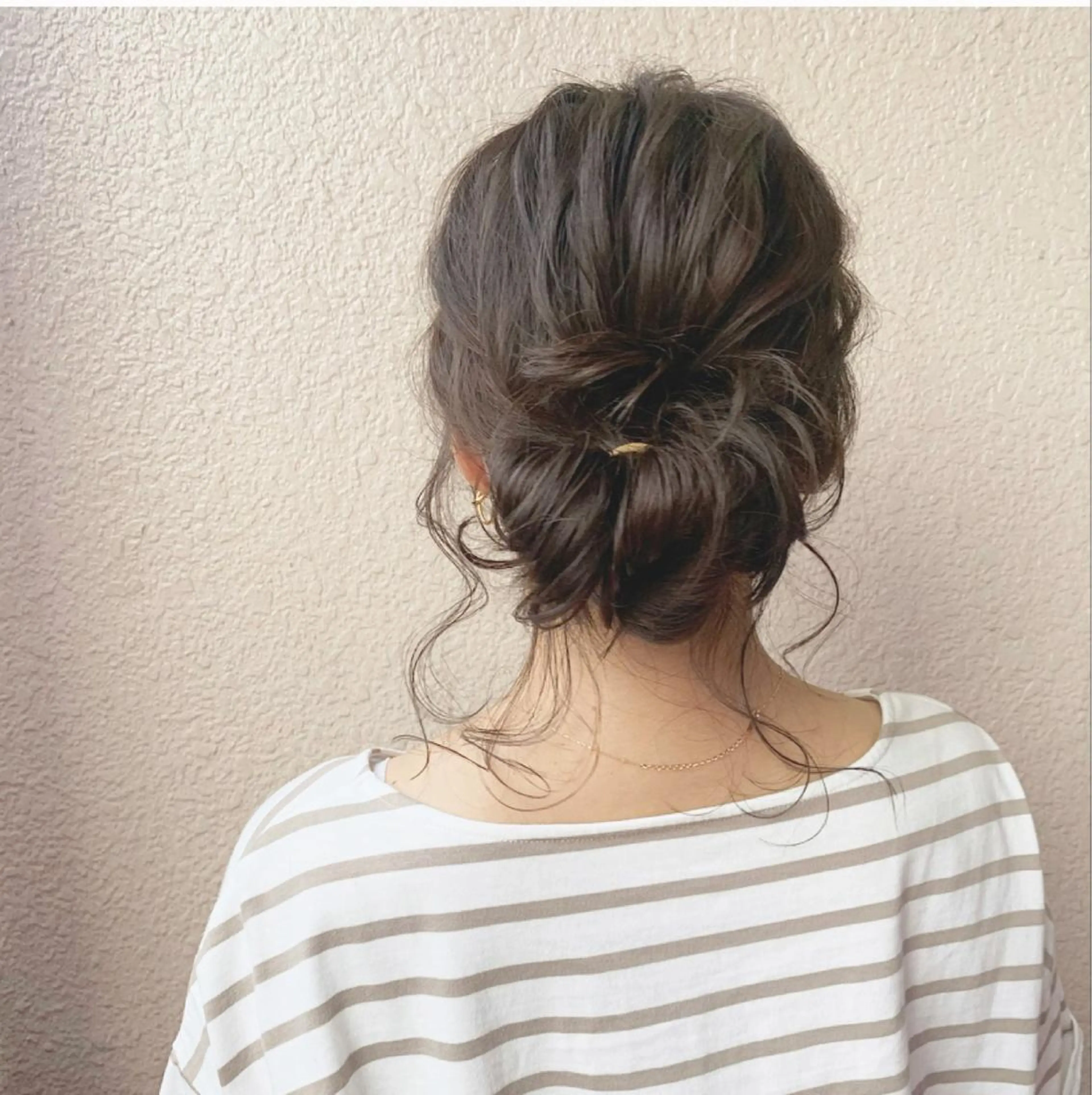 ミディアム カラー ヘアアレンジ 代表🎀 ふわモテ愛 され髪🩷yumiのヘアスタイル