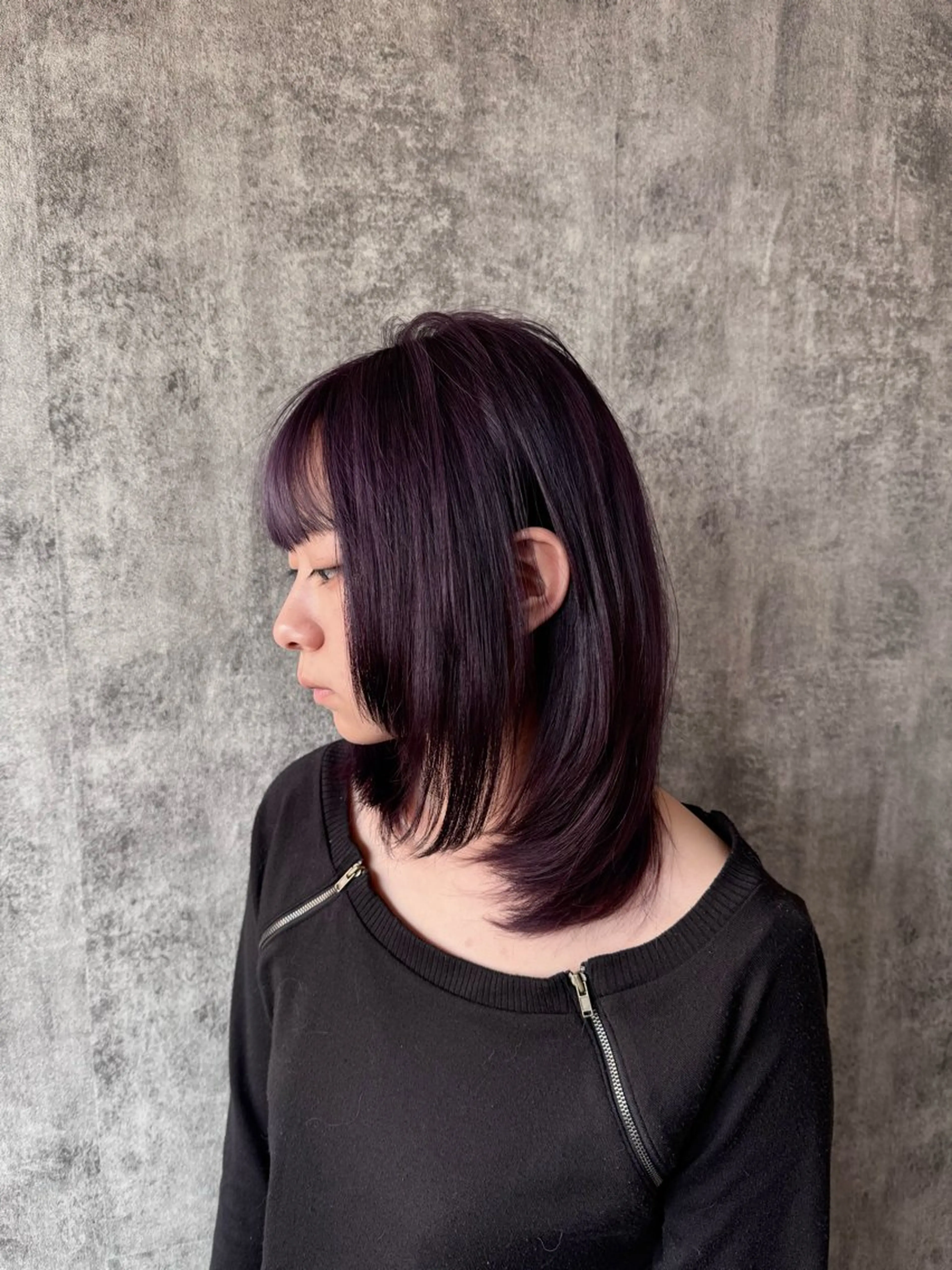 ミディアム レイヤーカット カット ヘアカラー トリートメント CAPSULE 【カプセル】所属・CAPSULE 平野 廉のヘアスタイル