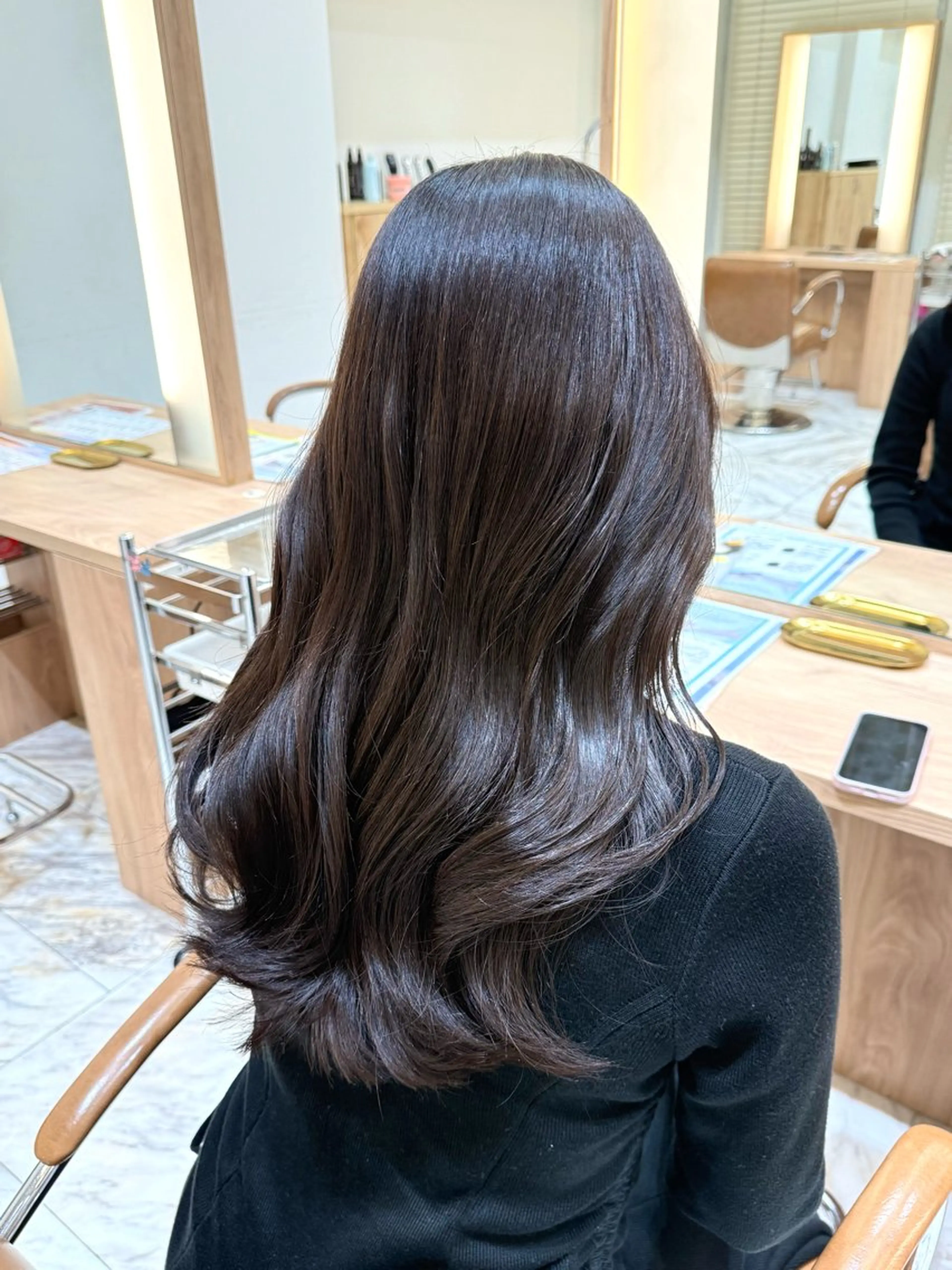 ロング カラー 髪質改善 韓国風ヘア レイヤーカット ATENA所属・撮影モデル様募集 直樹のヘアスタイル