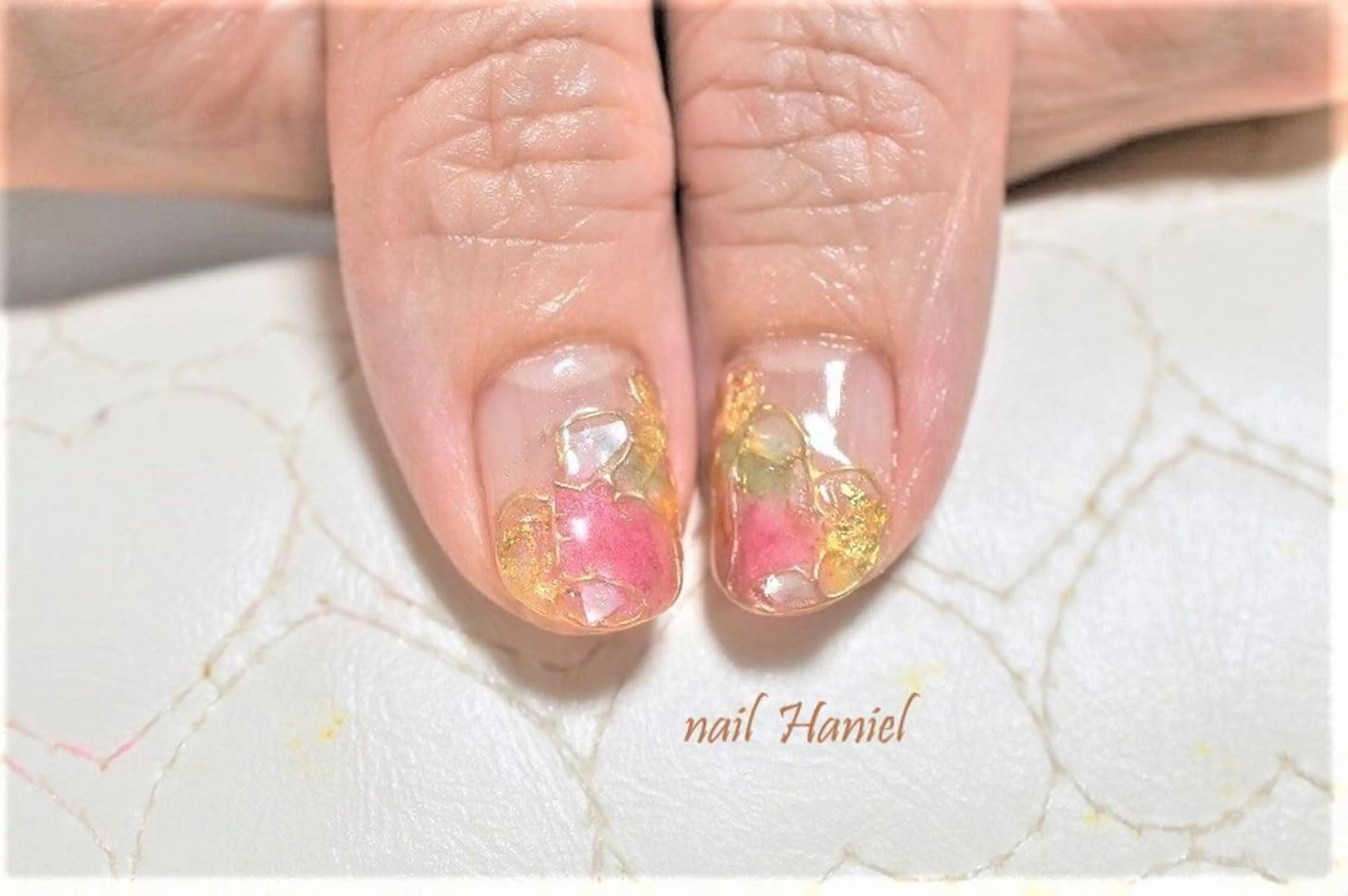 ネイル フットネイル ジェルネイル ハロウィン nail Haniel所属・半蔵門サロンハニエル 魅神 ちよのネイルデザイン