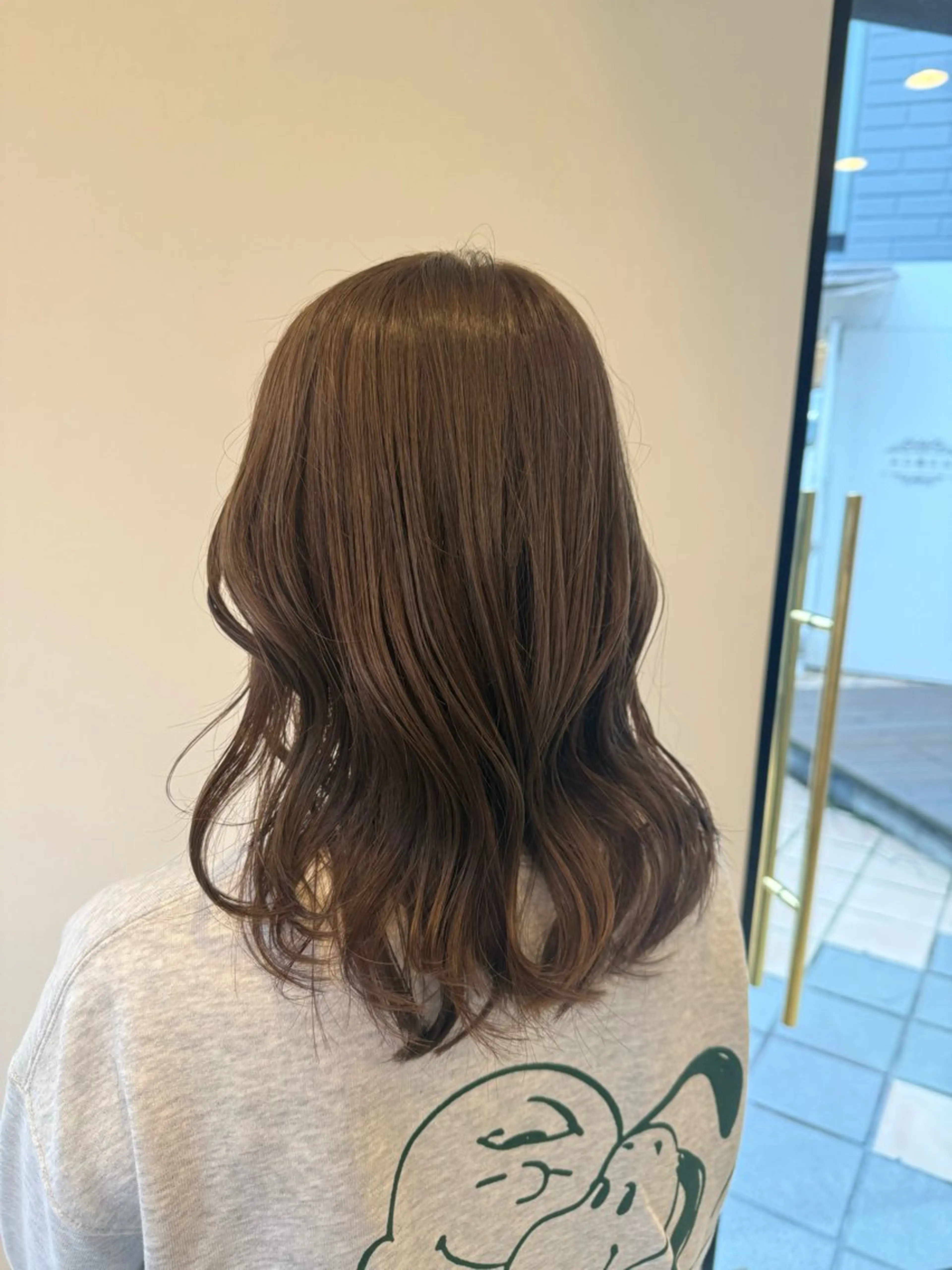 ミディアム カラー カット ヘアカラー トリートメント ブリーチ/ レイヤー🌙Rikaのヘアスタイル