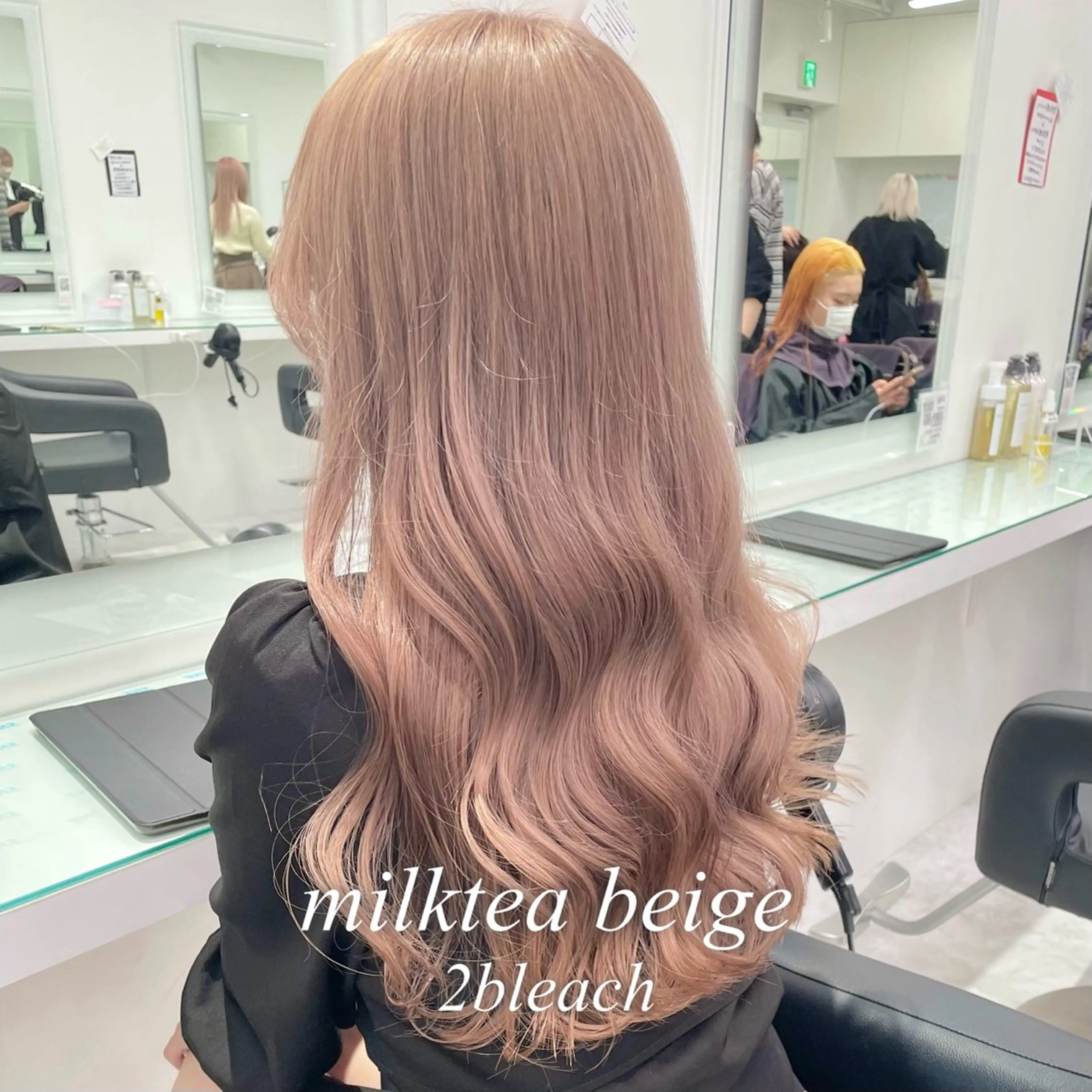 セミロング カラー ヘアカラー トリートメント 艶髪グレージュ特化/ CHIKARAのヘアスタイル