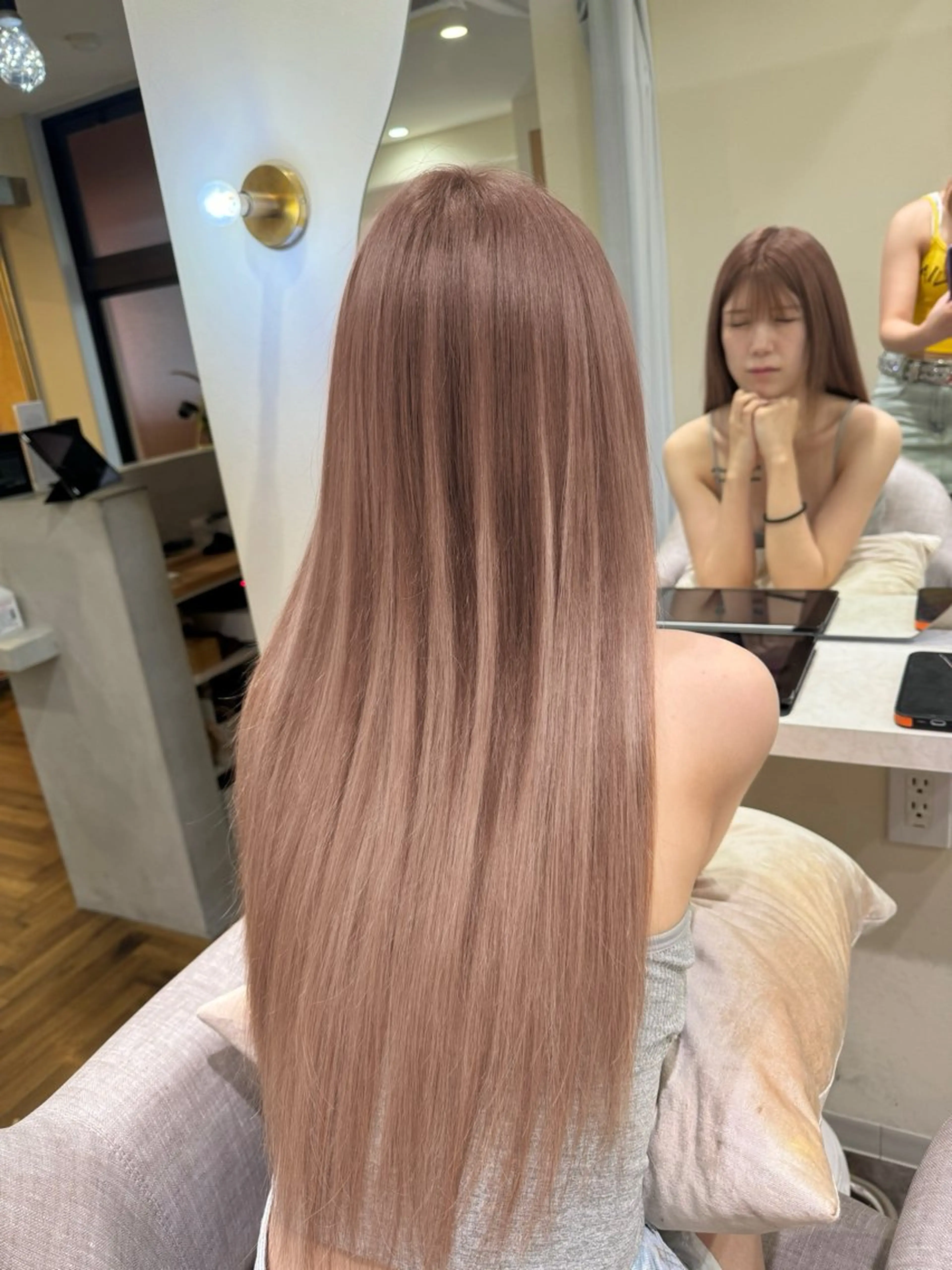 最高級人毛エクステ40本の写真