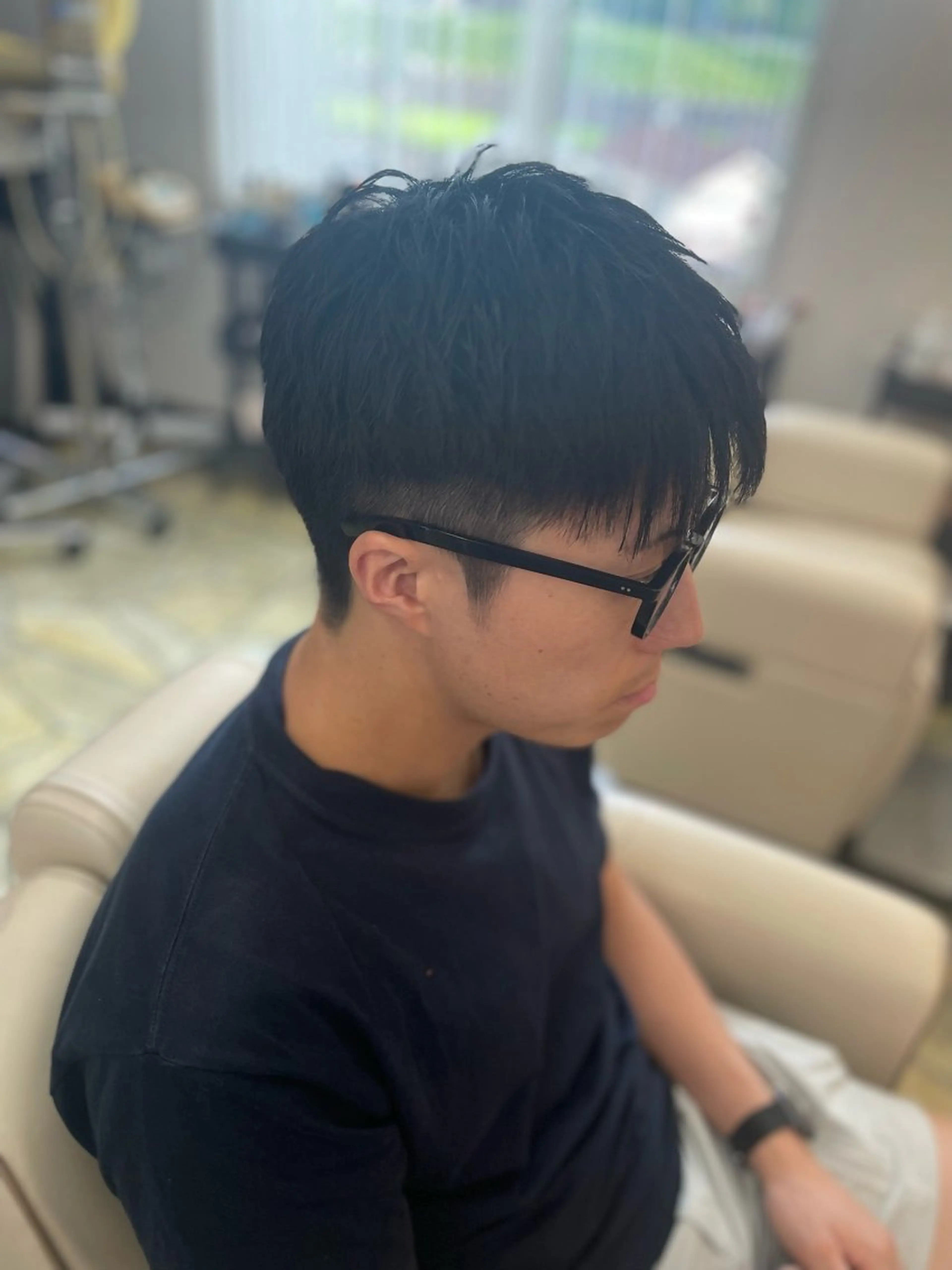 メンズ タツミ マコトのヘアスタイル