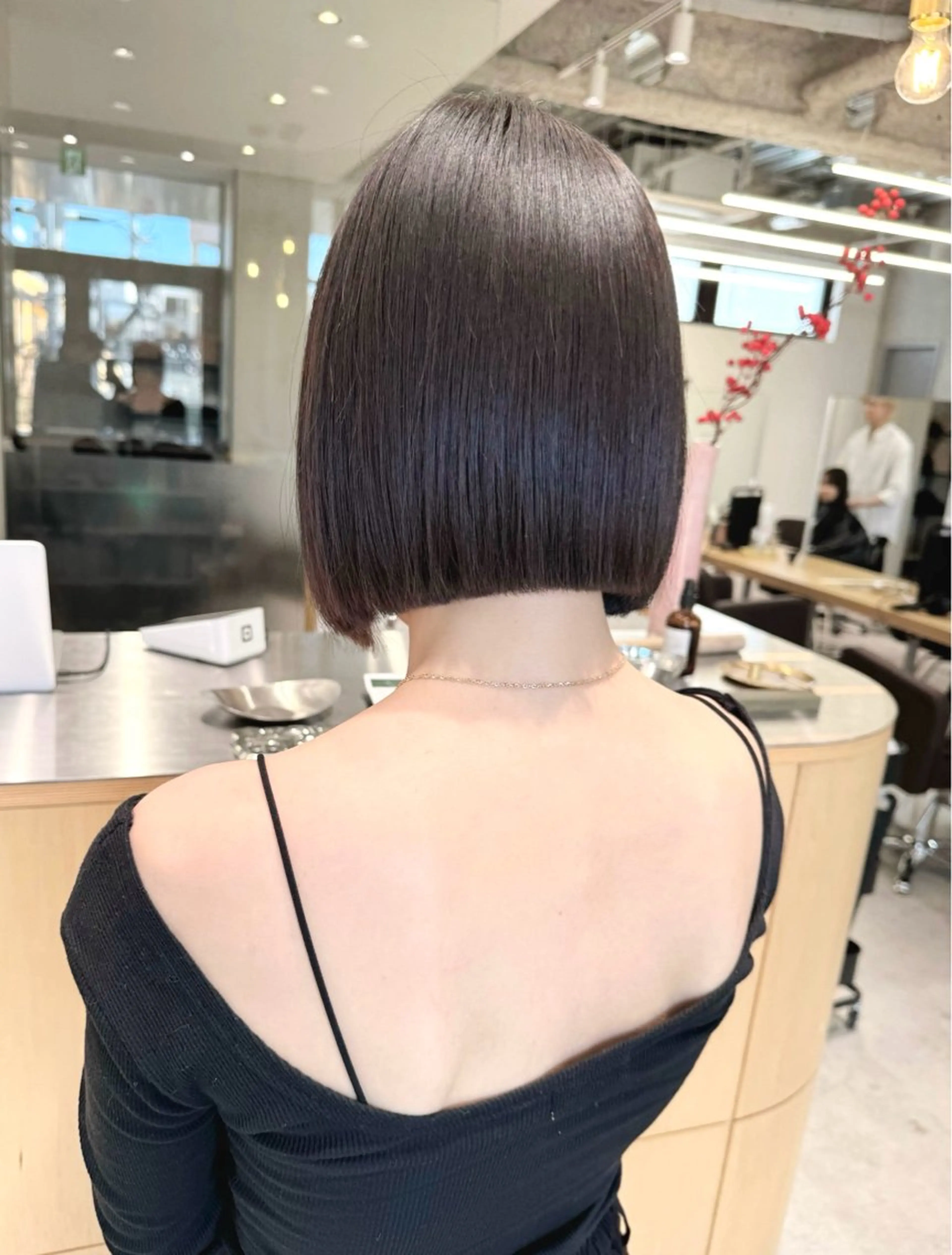 🐶U35🐱カット＋プレミアムケアカラー＋ダメージレス縮毛矯正の写真