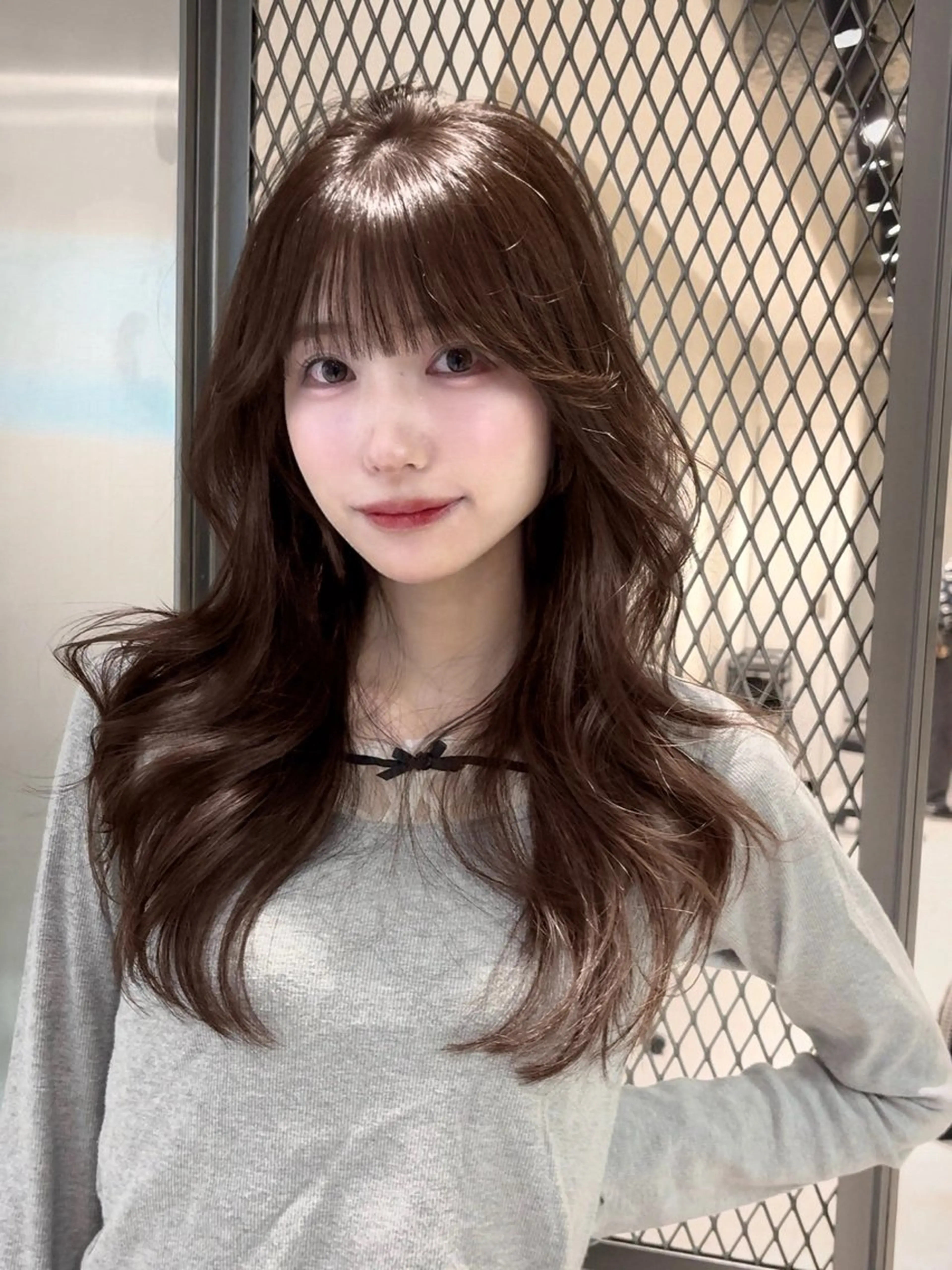 セミロング カット ヘアカラー トリートメント 熊本1🏅圧倒的 可愛さレイヤーカットのヘアスタイル