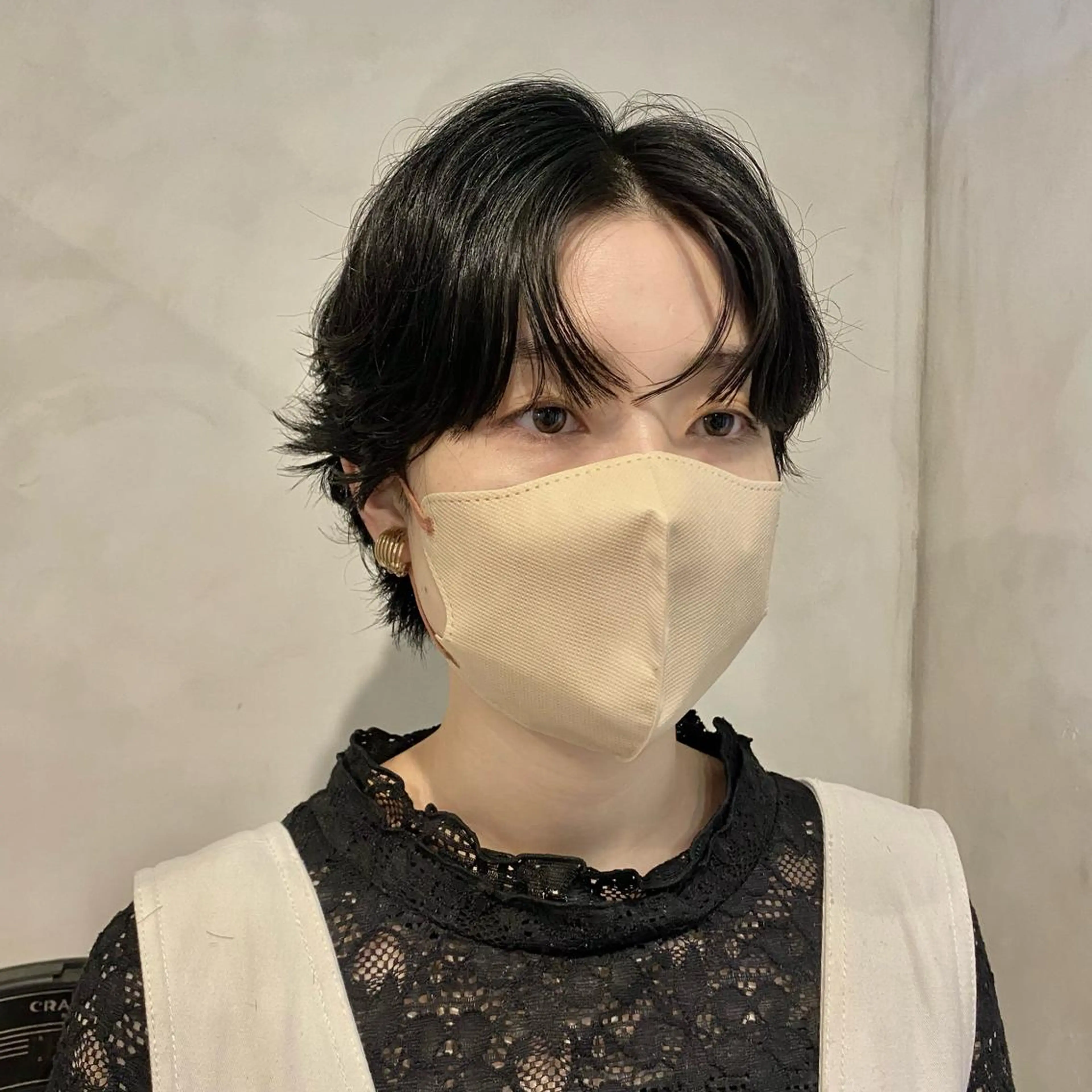 ショート パーマ ショートヘア Aust hair Stella新宿所属・Yuki☺︎パーマ レイヤーカットウルフのヘアスタイル