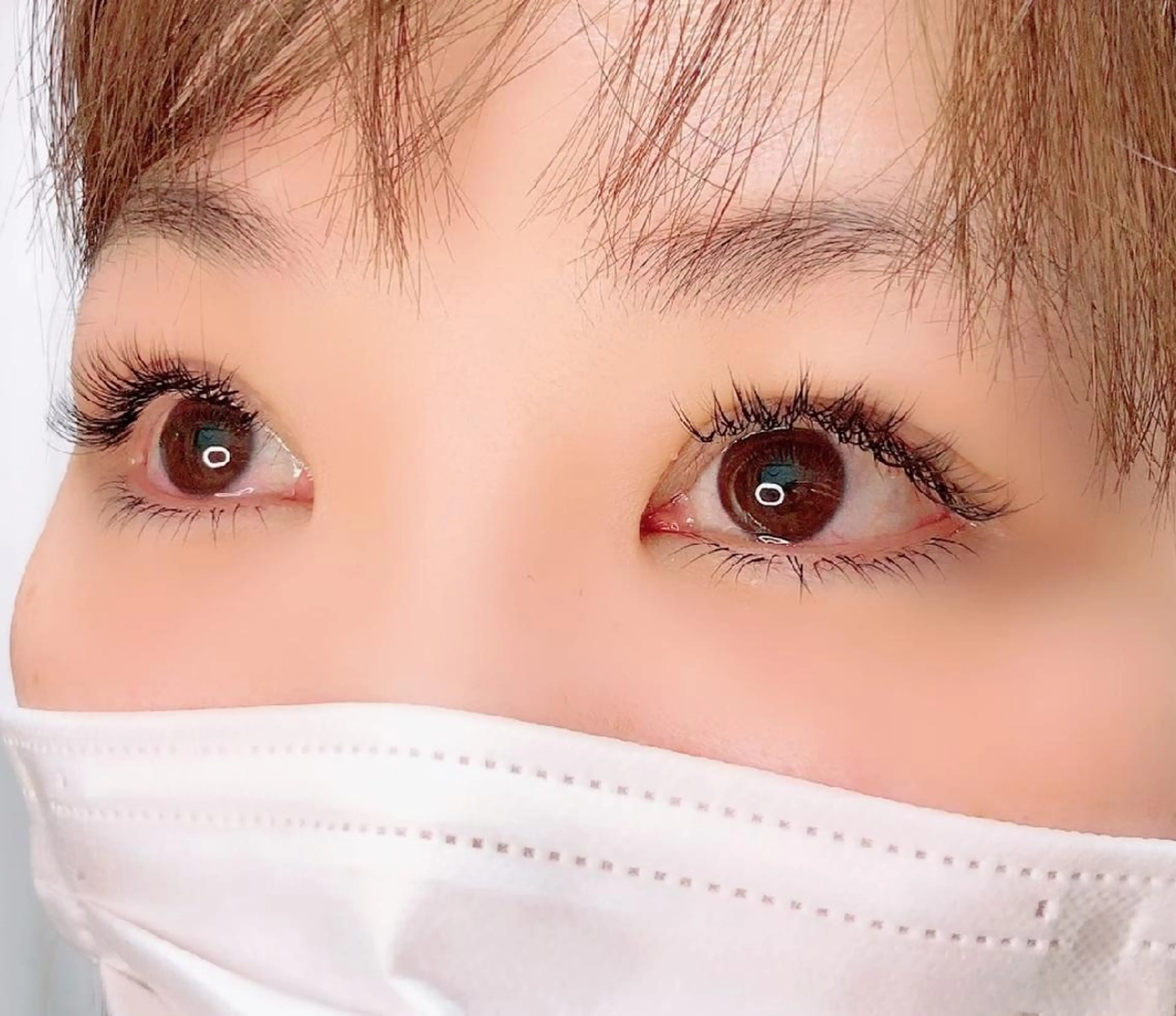 マツエク・マツパ 付け放題 バインドロック フラットラッシュ ナチュラル パリジェンヌラッシュリフト 吉岡 ゆうなのマツエク・マツパデザイン