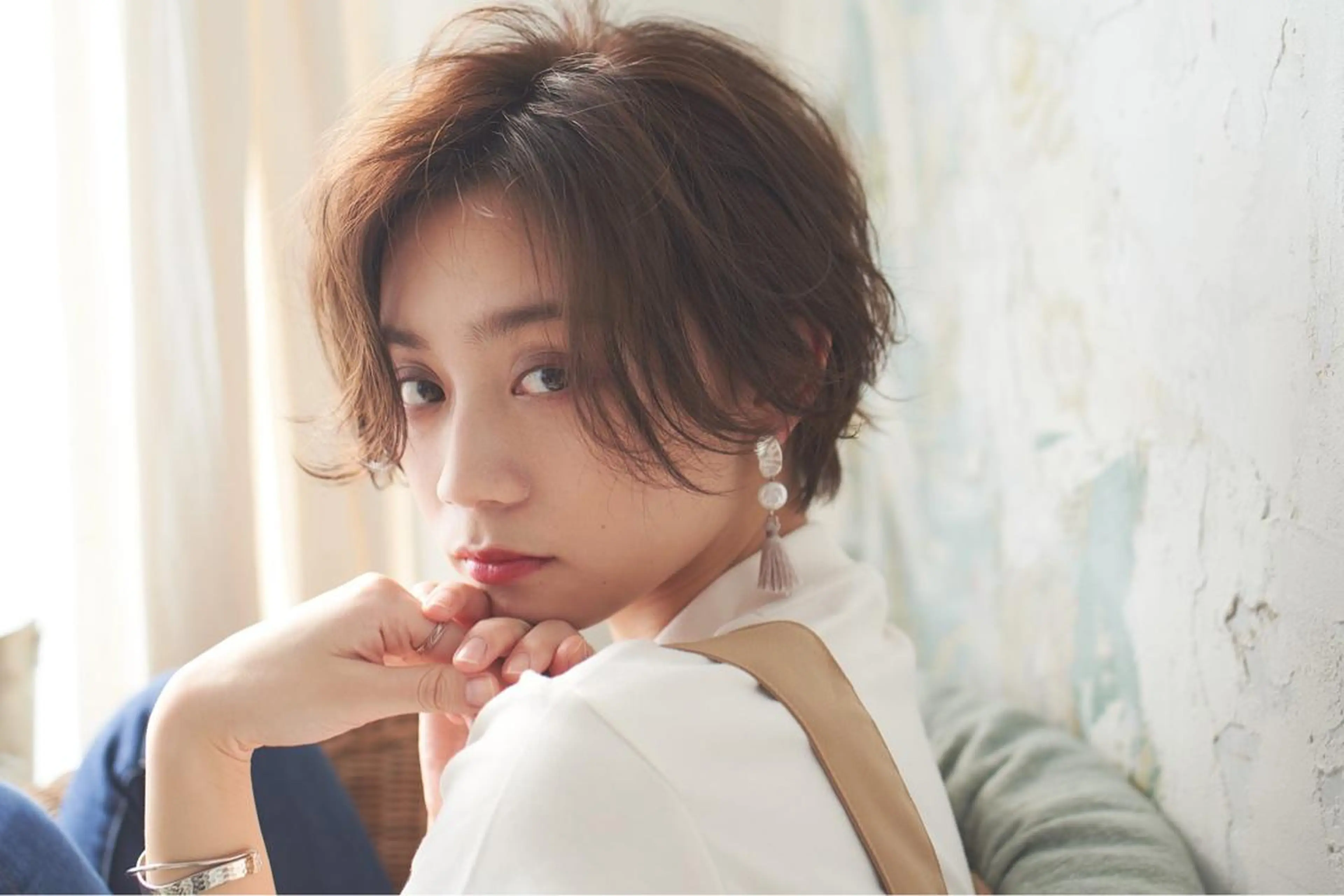 ショート ヘアカラー トリートメント LIEN HAIR【リアンヘアー】所属・【髪質改善】 梅田　聡のヘアスタイル