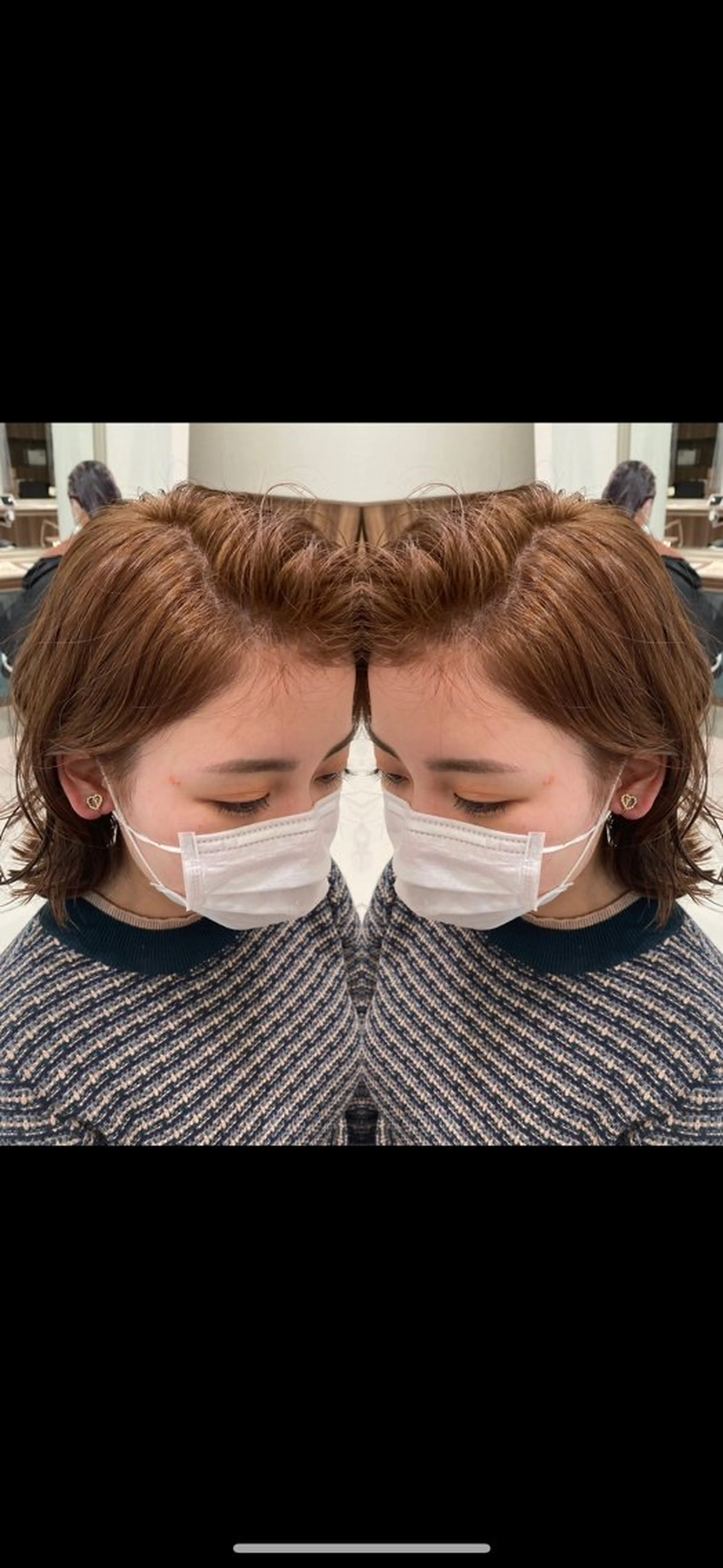 ミディアム カラー ブリーチ ブラウンカラー イルミナカラー ブリーチなしカラー ✄デザイン特化 /Ami✄のヘアスタイル