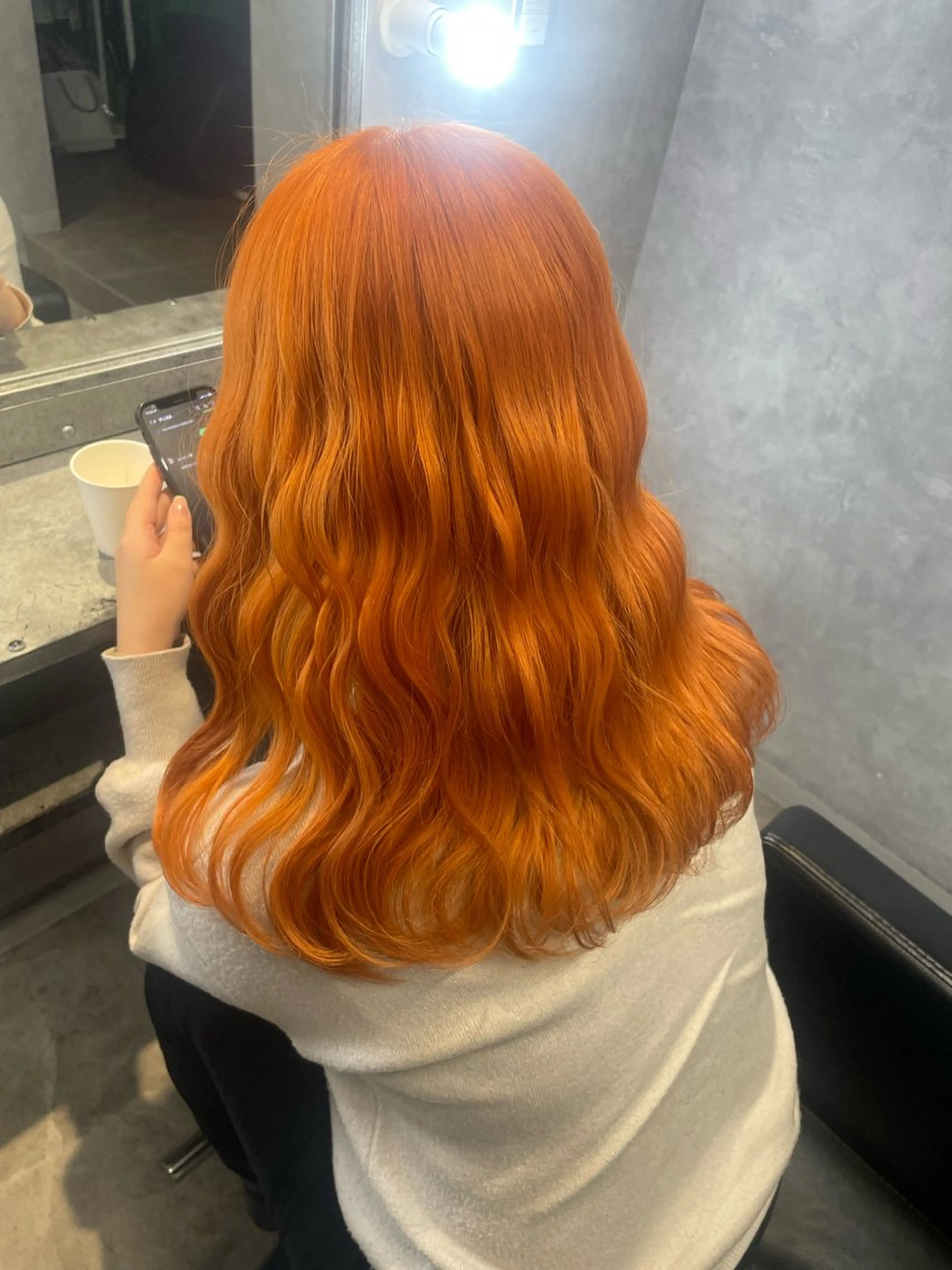 ロング ヘアカラー mimiiy fukaのヘアスタイル