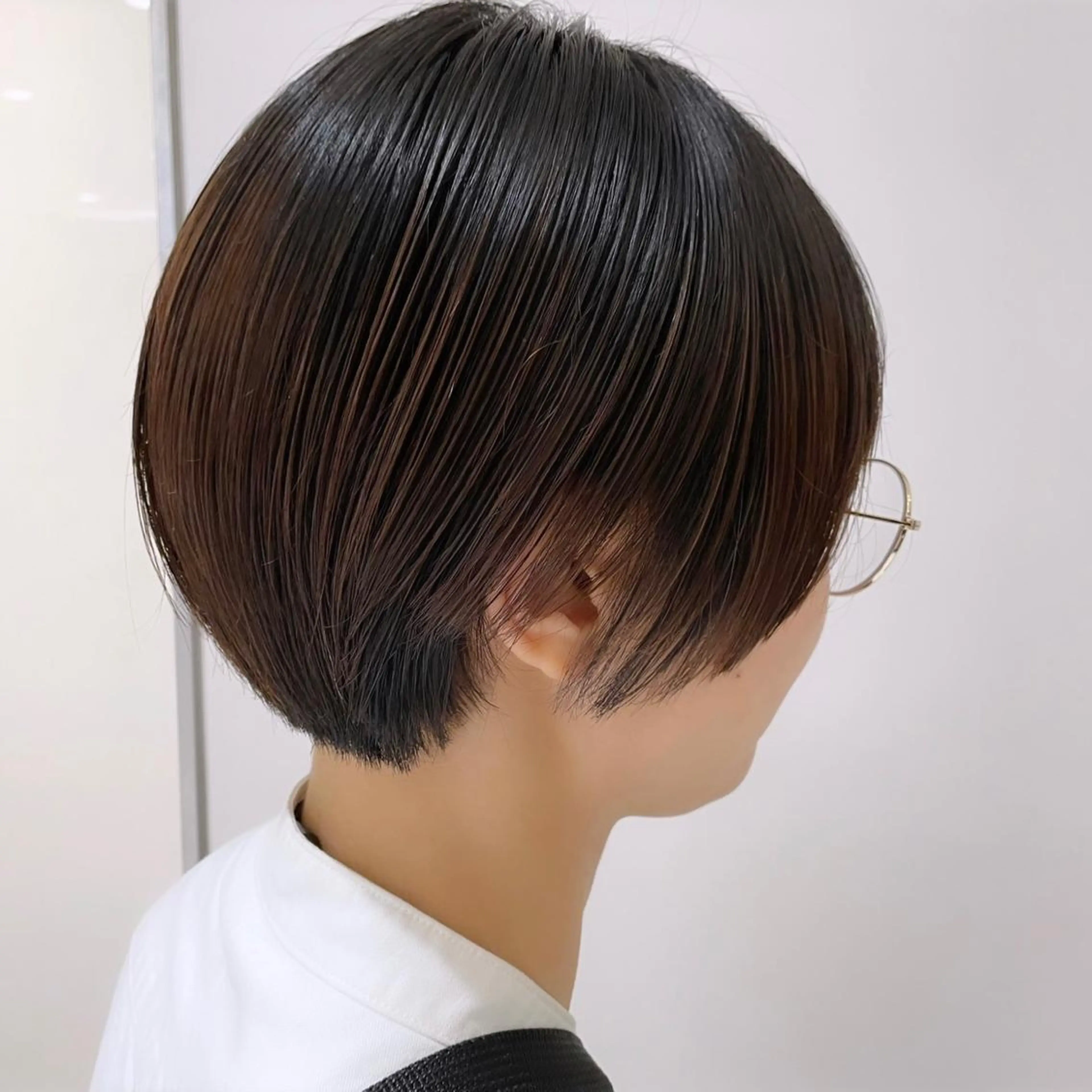 ショート カット ボブパーマ ♡ヨシカワハナコのヘアスタイル