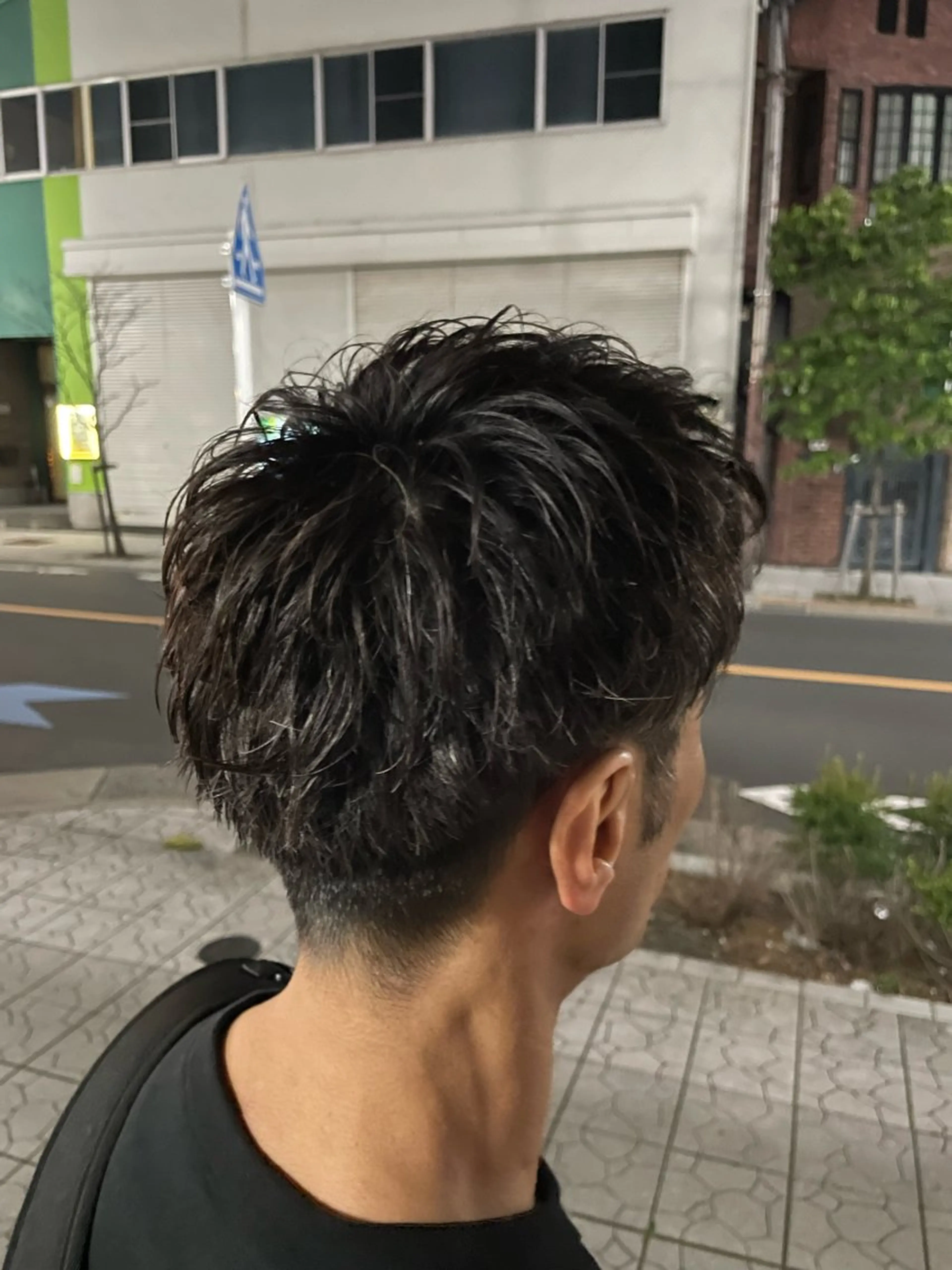 ショート ヘアアレンジ メンズ アップバング ショートヘア 似合わせカット特化/ 💈ミナ💈のヘアスタイル