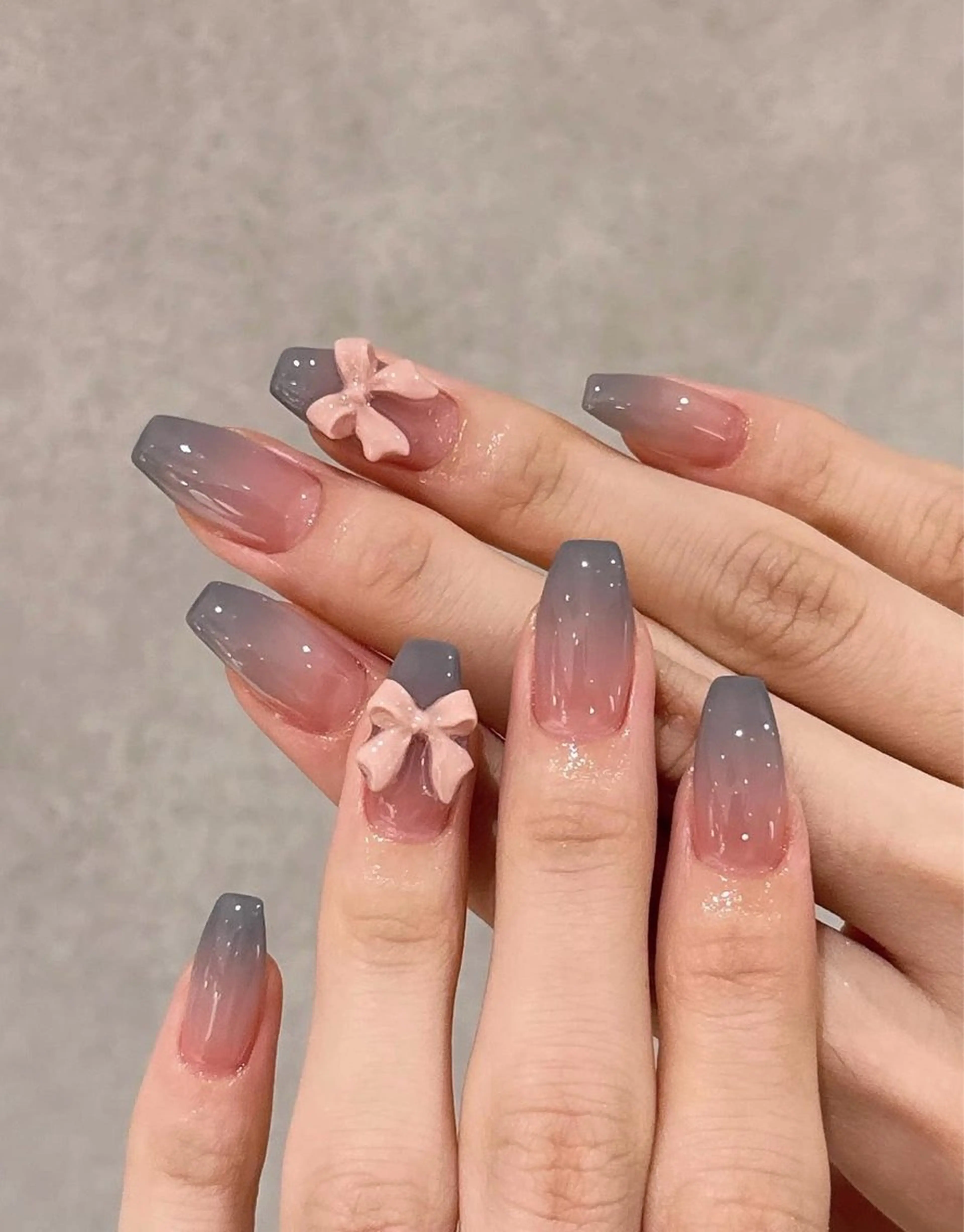 ネイル 韓国ネイル 持ち込み ニュアンスネイル ネイルチップ ハンドネイル JENNY ANA.CHUOのネイルデザイン