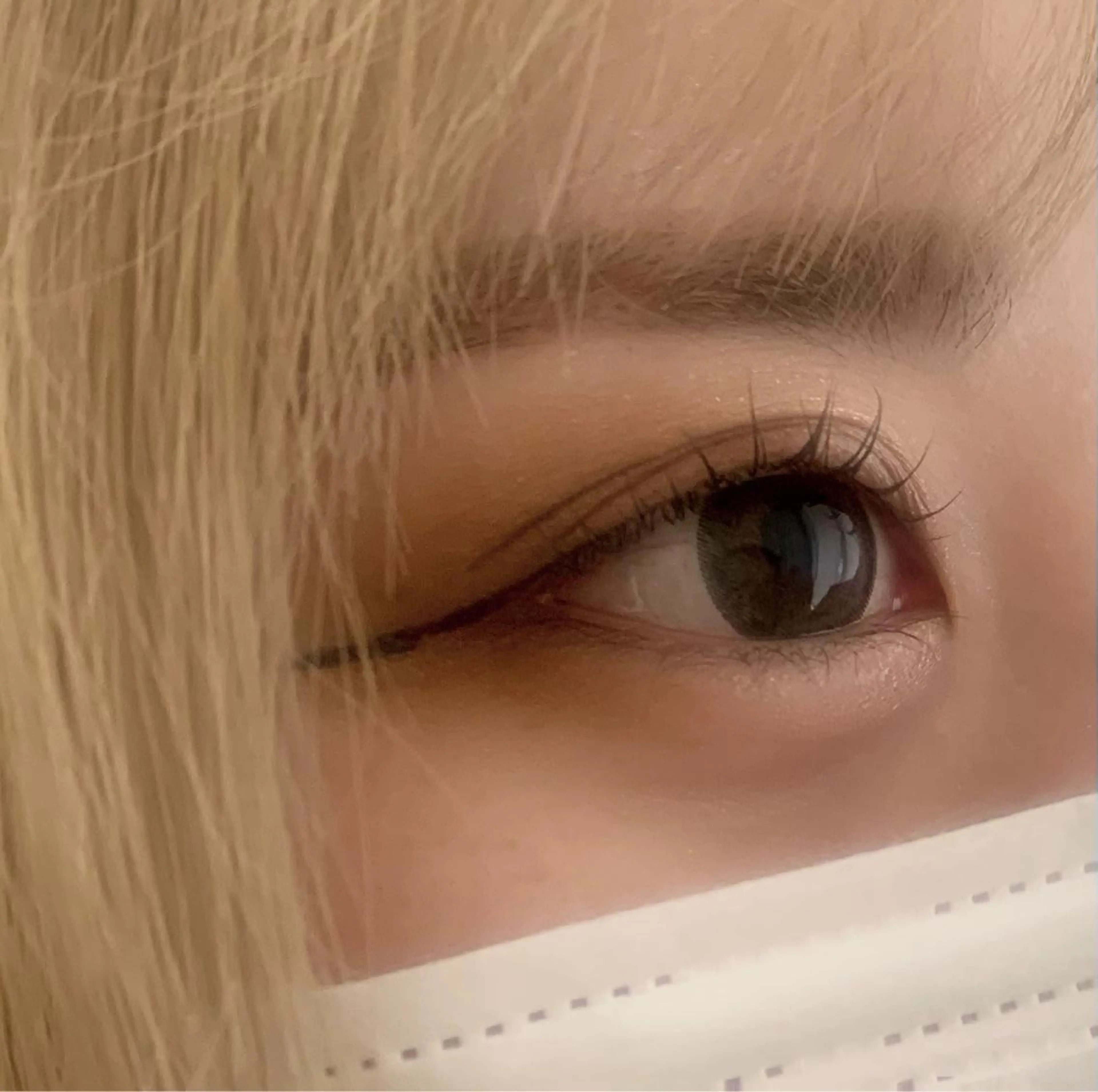 マツエク・マツパ パリジェンヌラッシュリフト まつげパーマ 一重×まつ毛パーマ 似合わせカット暖色 カラーhiyonaのヘアスタイル