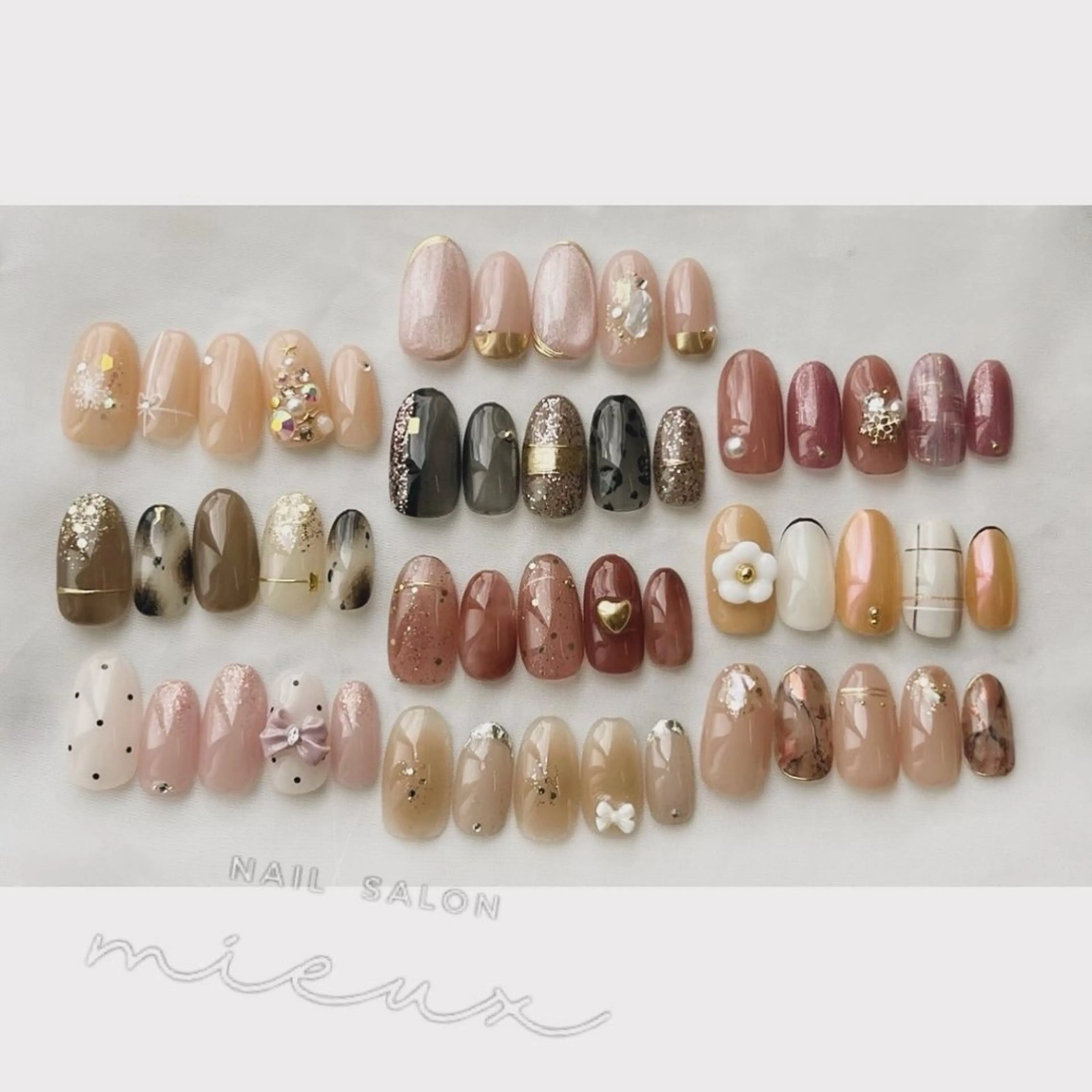 ネイル ハンドネイル mieux ariiiのネイルデザイン