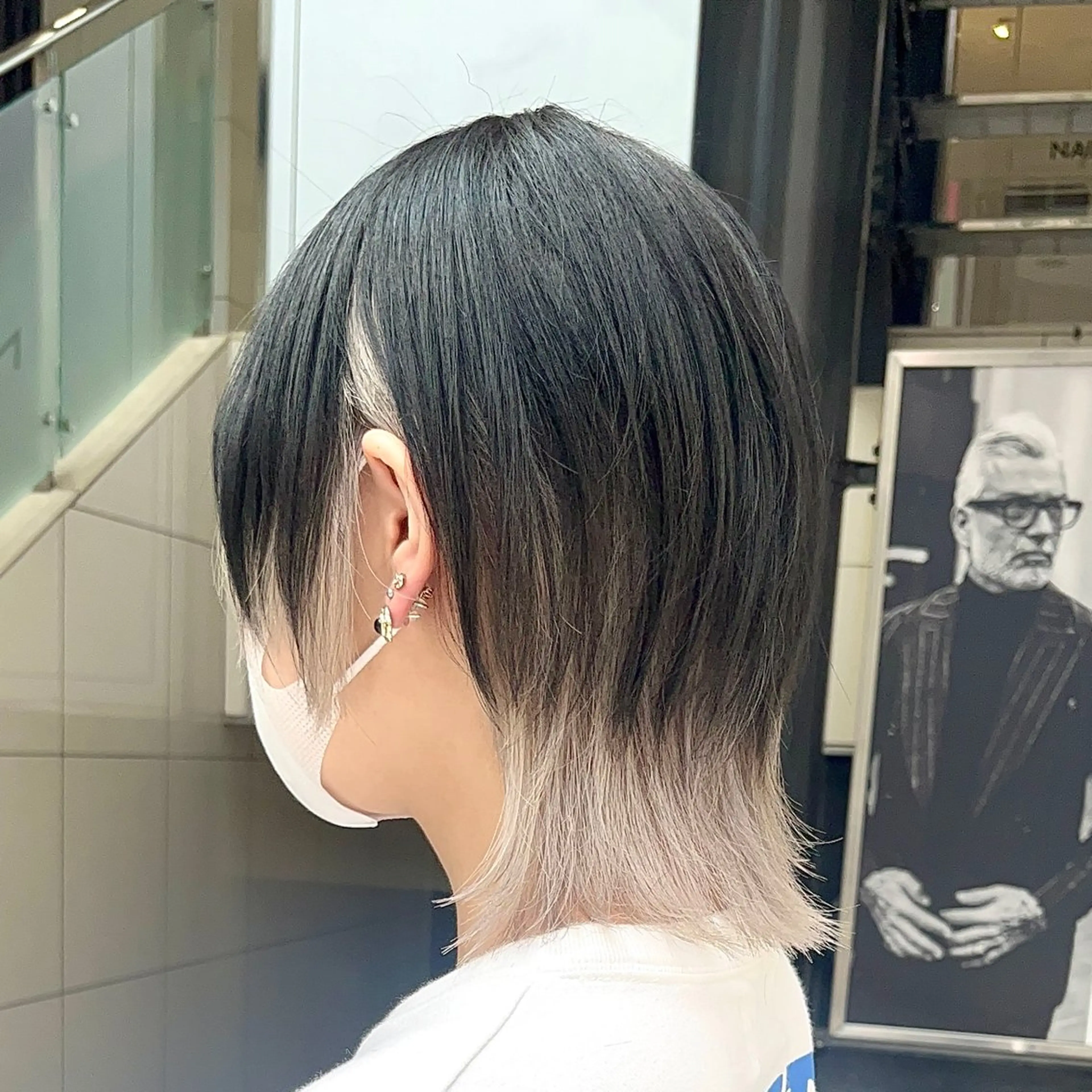 ショート カラー ヘアアレンジ カットモデル募集🐺 らいと💎のヘアスタイル