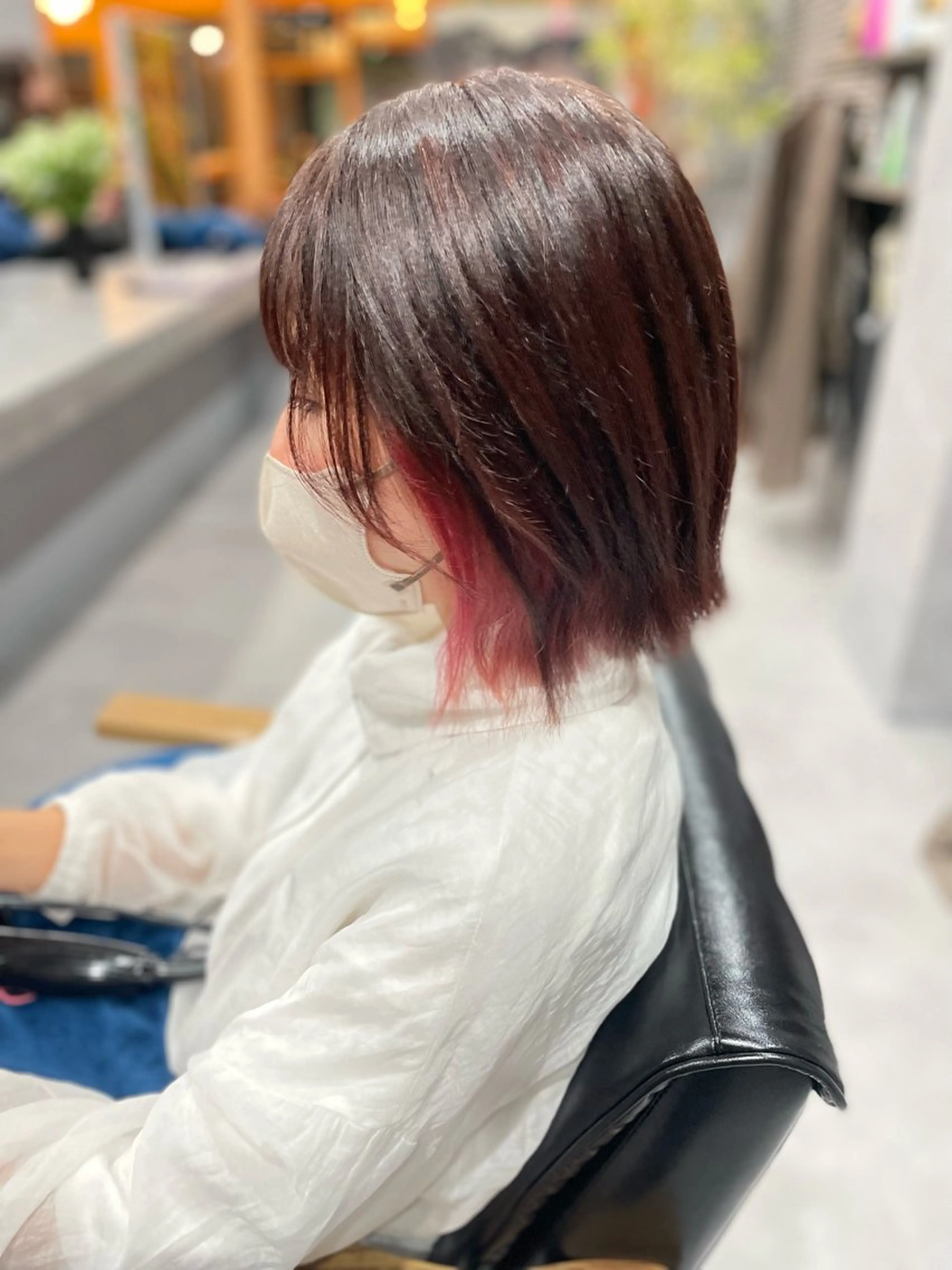 カラー ヘアカラー 山田 まやのヘアスタイル