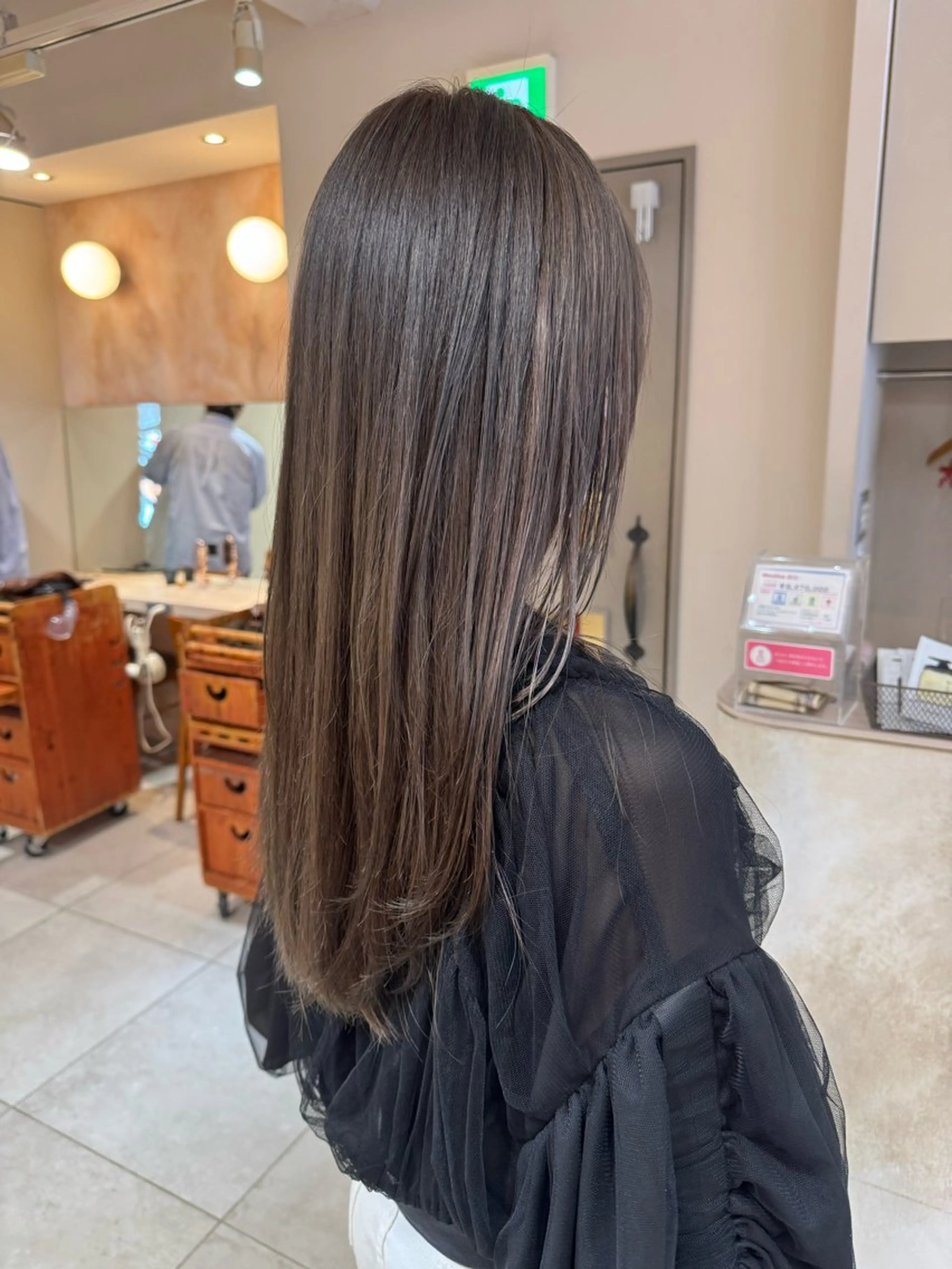 ロング カラー ベージュカラー 透明感カラー 韓国風カラー ラベンダーカラー ラベンダーピンク ヘアカラー 樋口　将輝 カラーモデル募集中のヘアスタイル