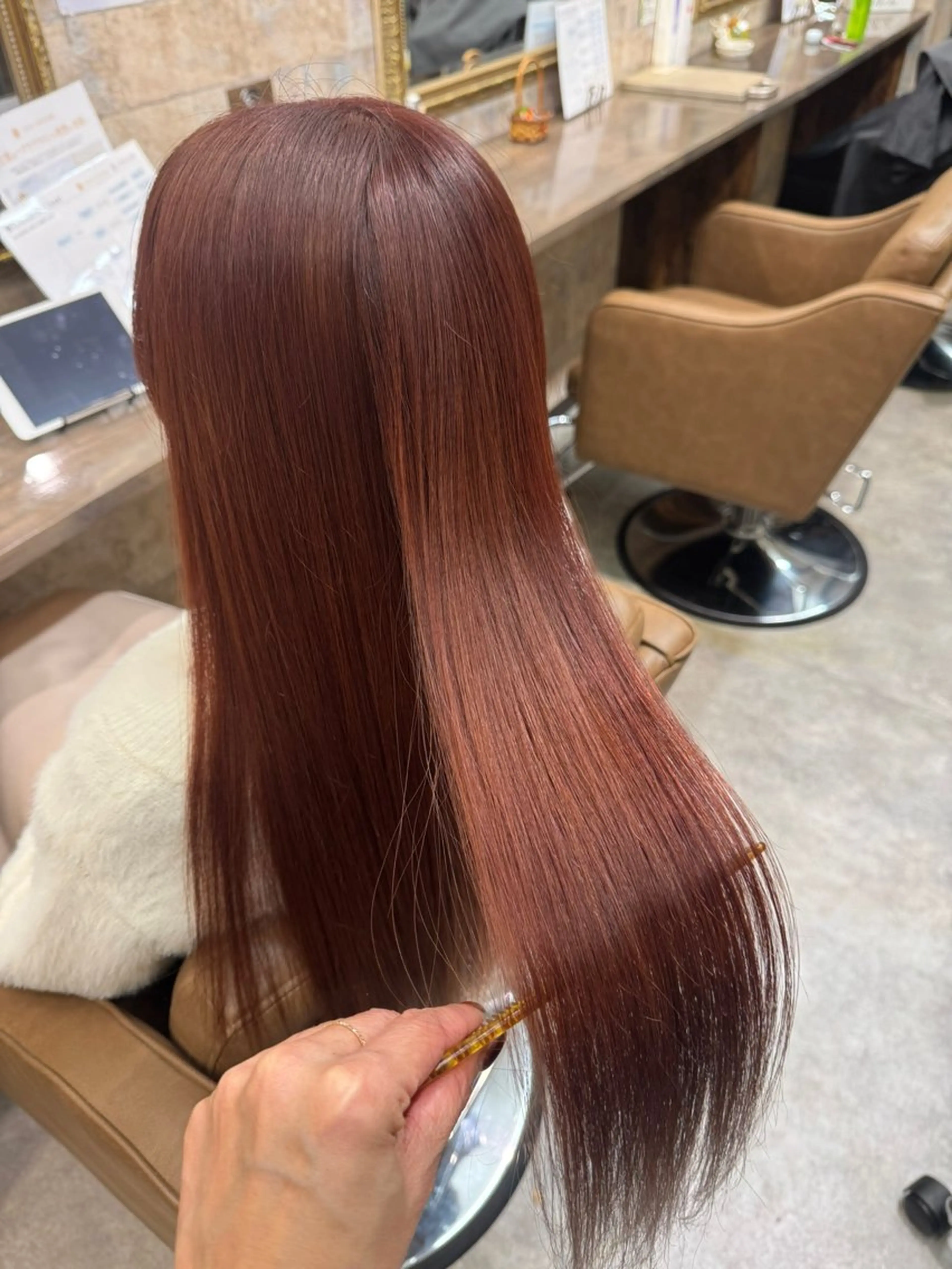 ロング ヘアカラー 土屋朱理/ ハイトーンカラーのヘアスタイル