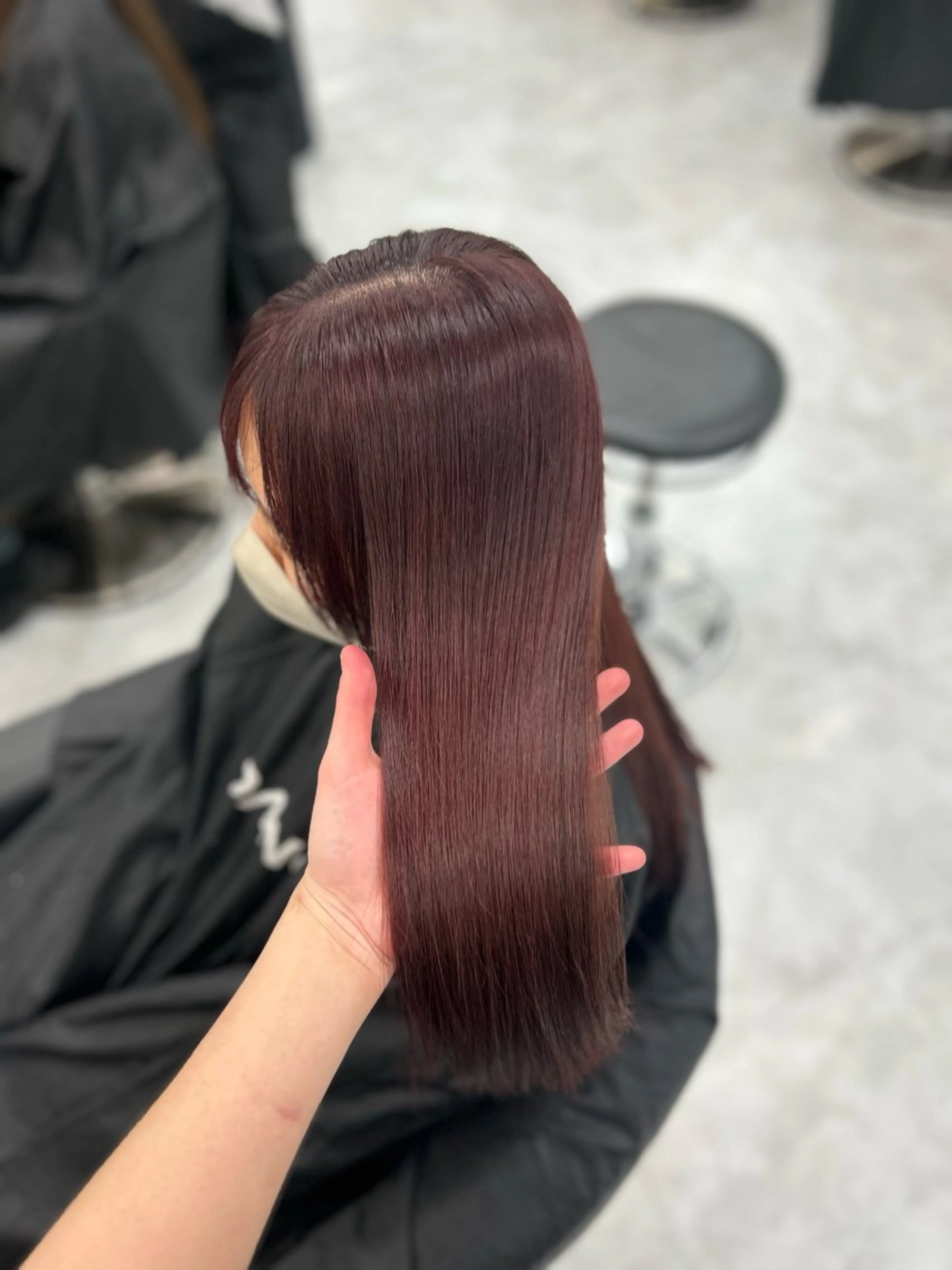 ロング ヘアカラー トリートメント *⋆꒰ঌまろやか暖色 ໒꒱⋆*まな🥣🪽のヘアスタイル
