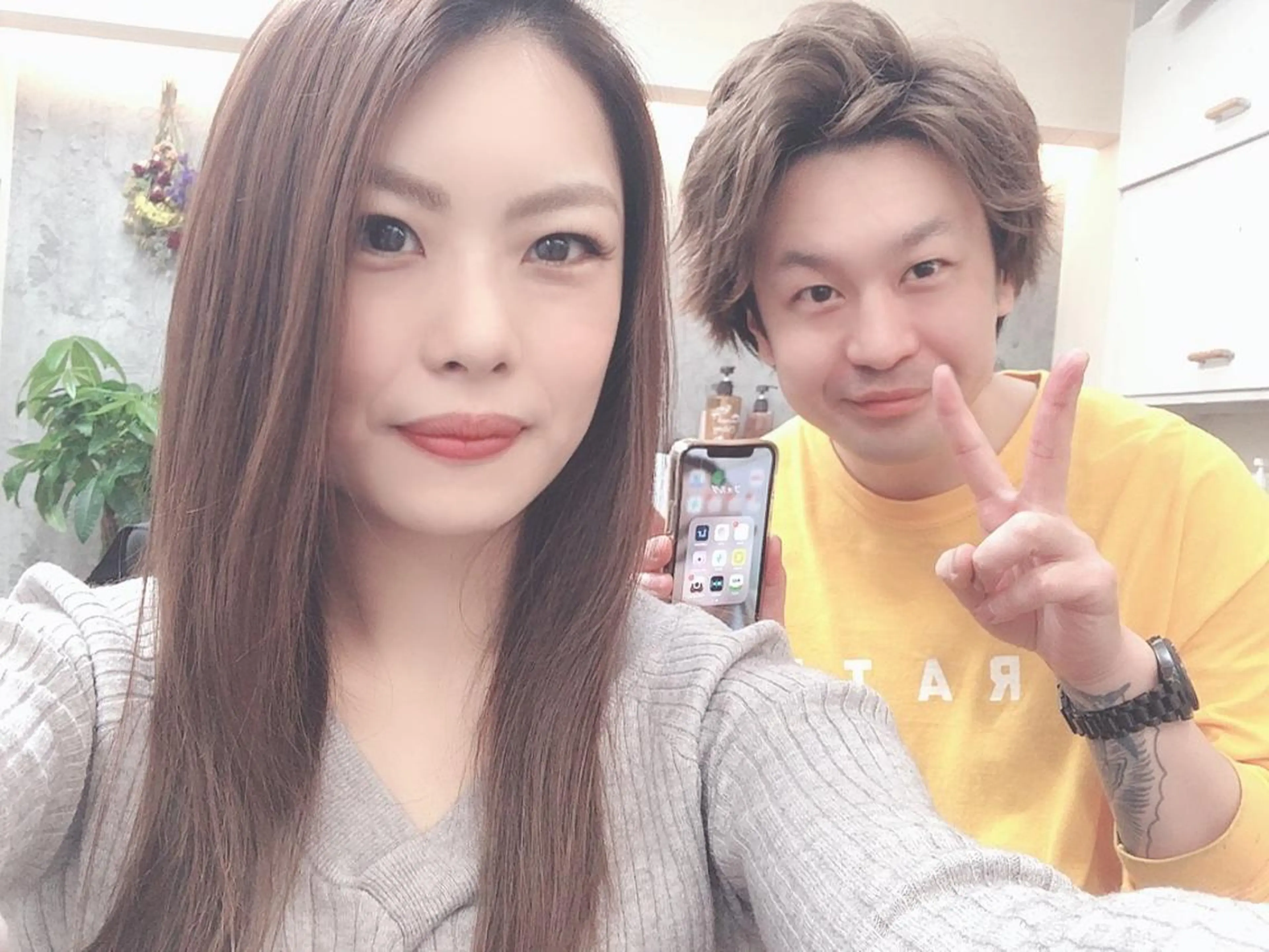 ロング カラー ヘアカラー トリートメント TOWA 野村　コウダイのヘアスタイル