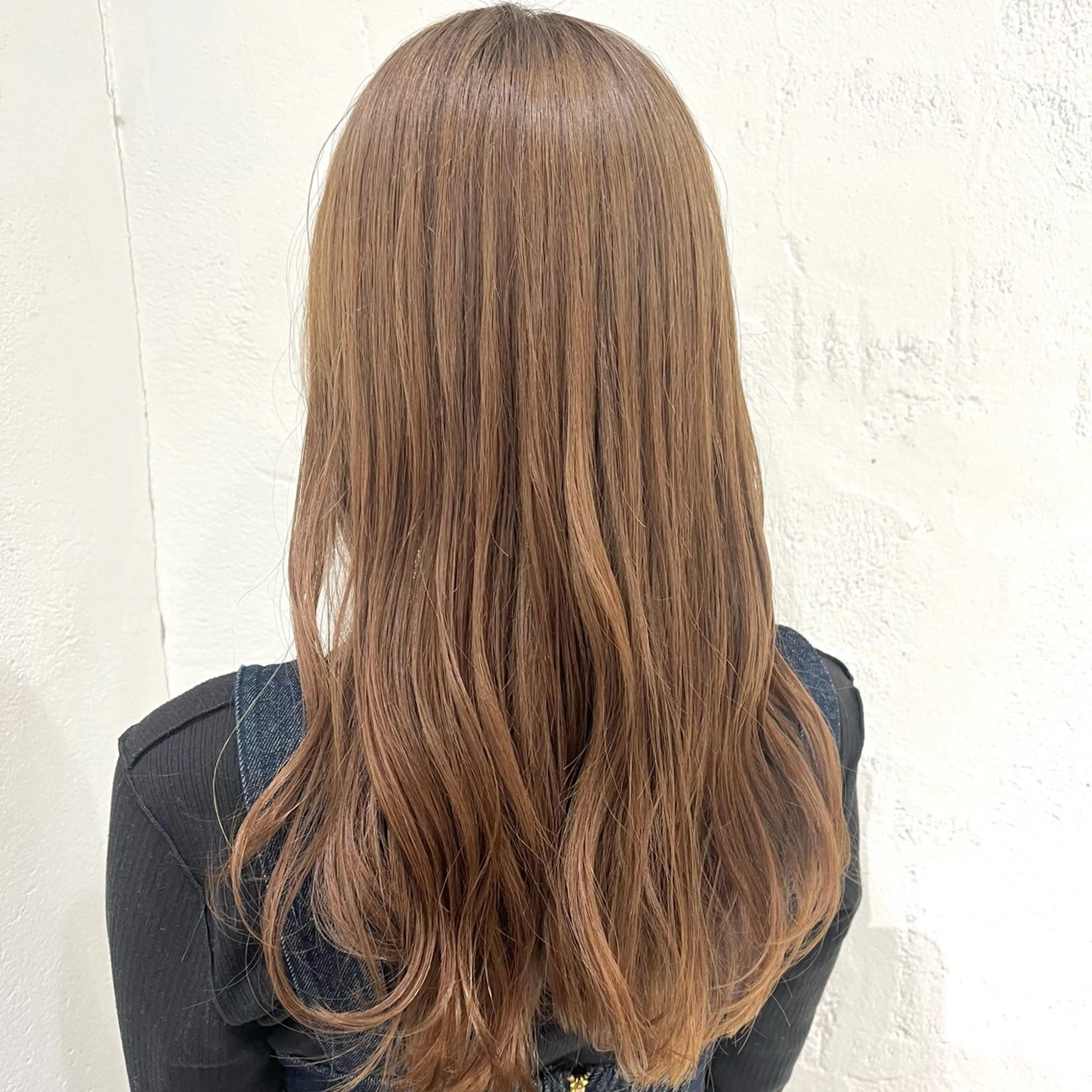 セミロング カラー カット ヘアカラー トリートメント ベージュ／ボブ ／ストレートのその他イメージ