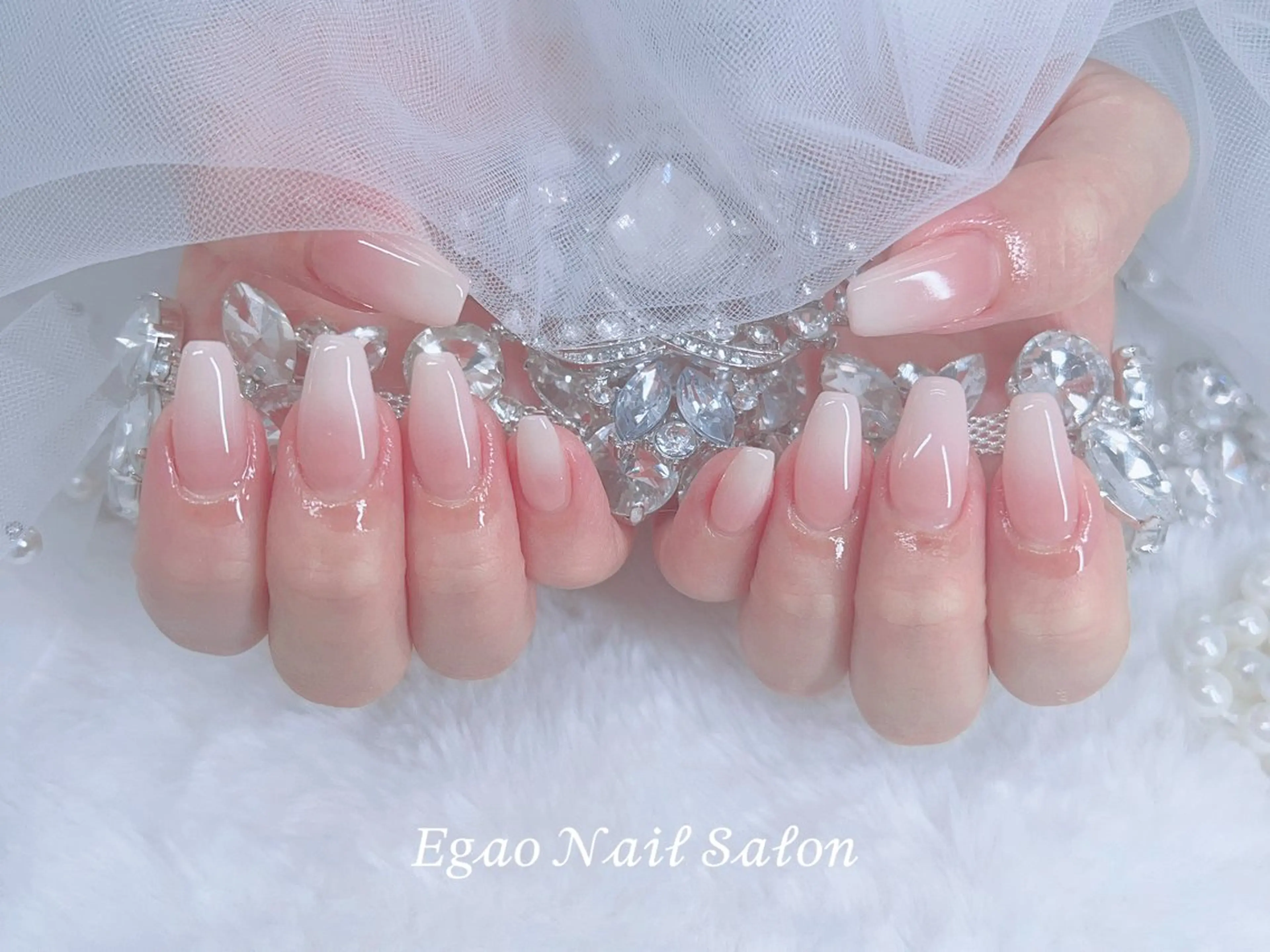 ネイル アートネイル フットネイル フレンチネイル ジェルネイル 持ち込み Egao Nail Salonのネイルデザイン