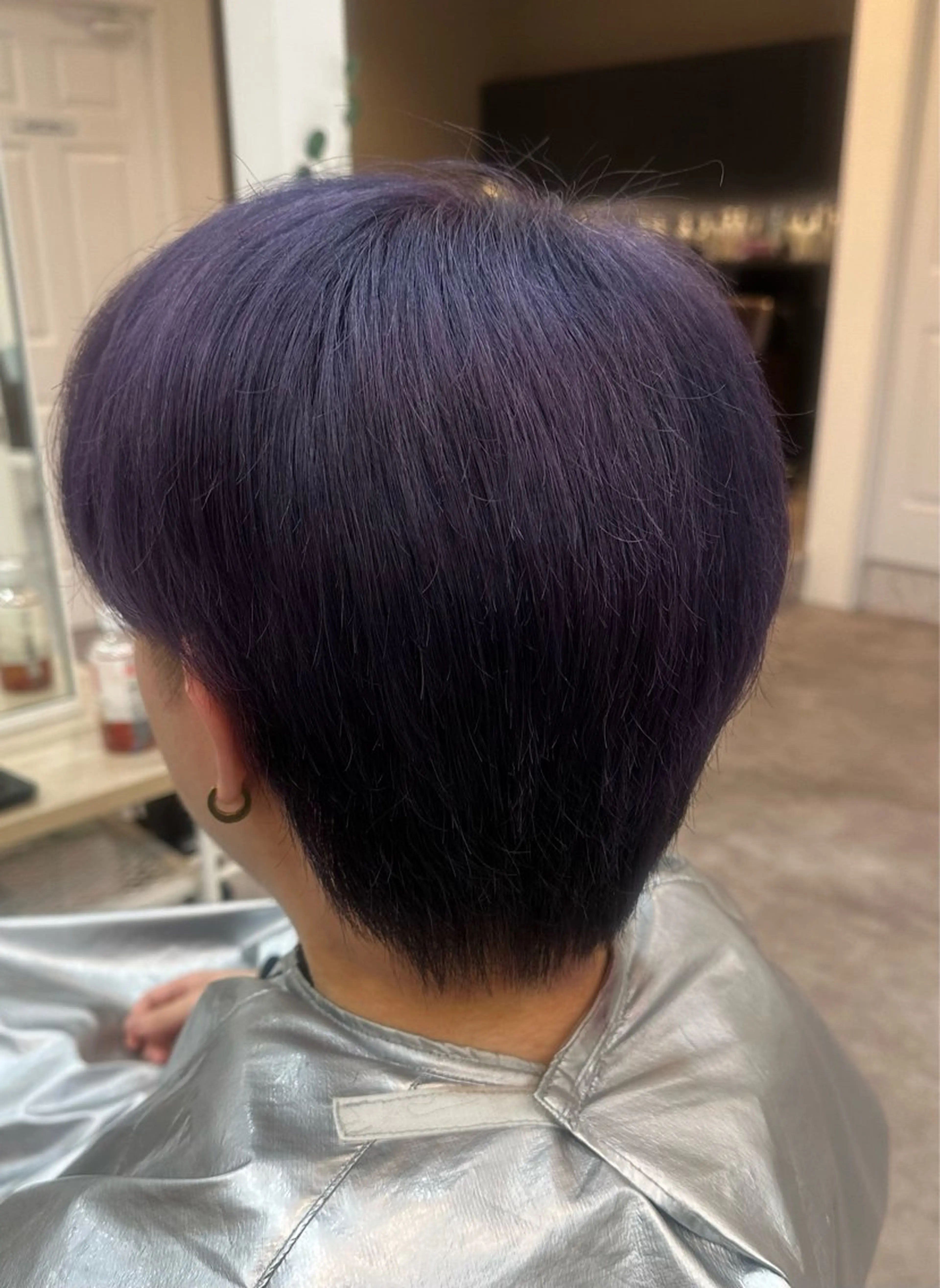 ショート カラー ブリーチ ヘアカラー Agu hair muta 大牟田所属・Agu ゆうしょうのヘアスタイル