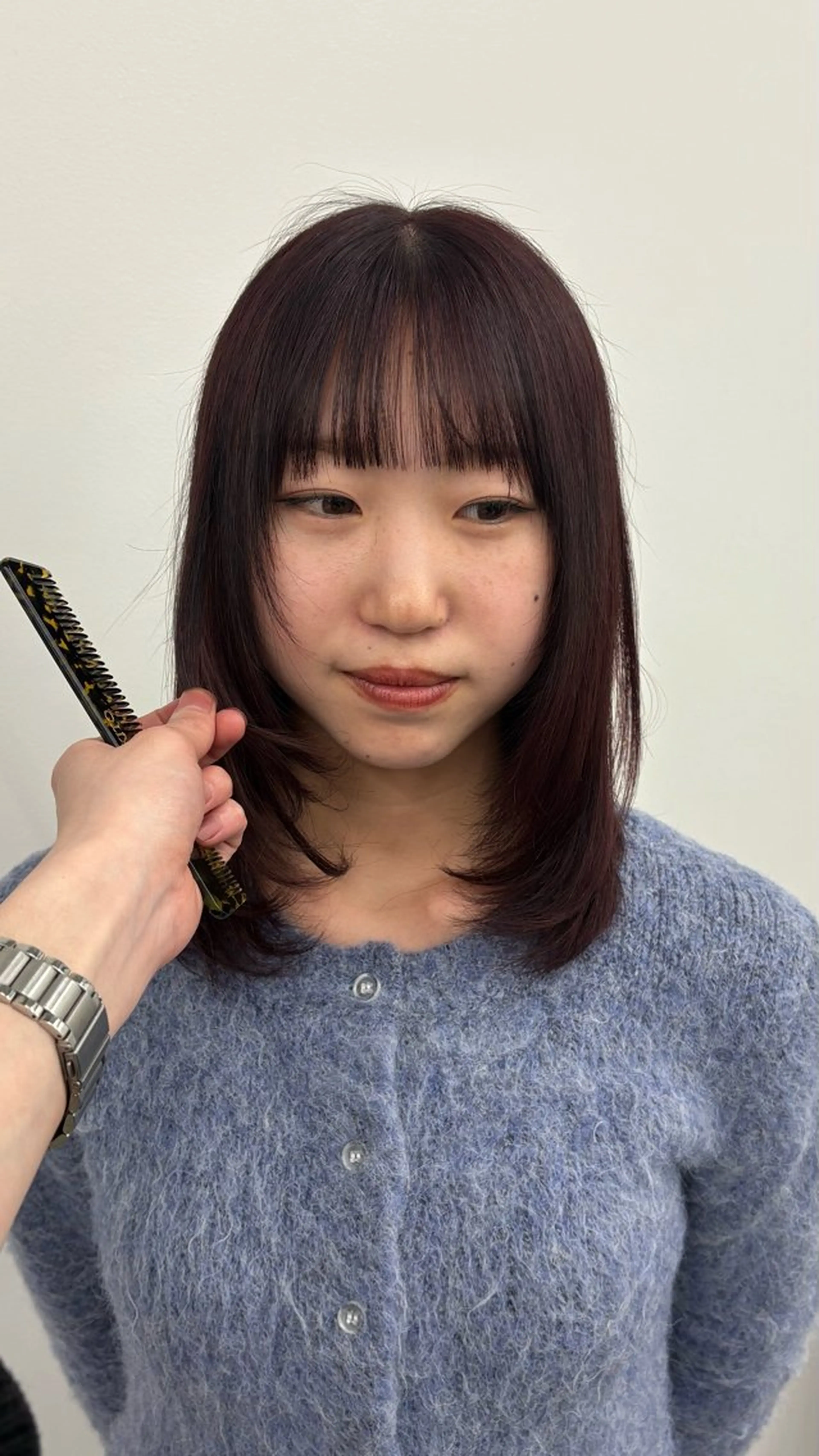 ミディアム ヘアカラー トリートメント Garden/ 丸森咲人🌱のヘアスタイル