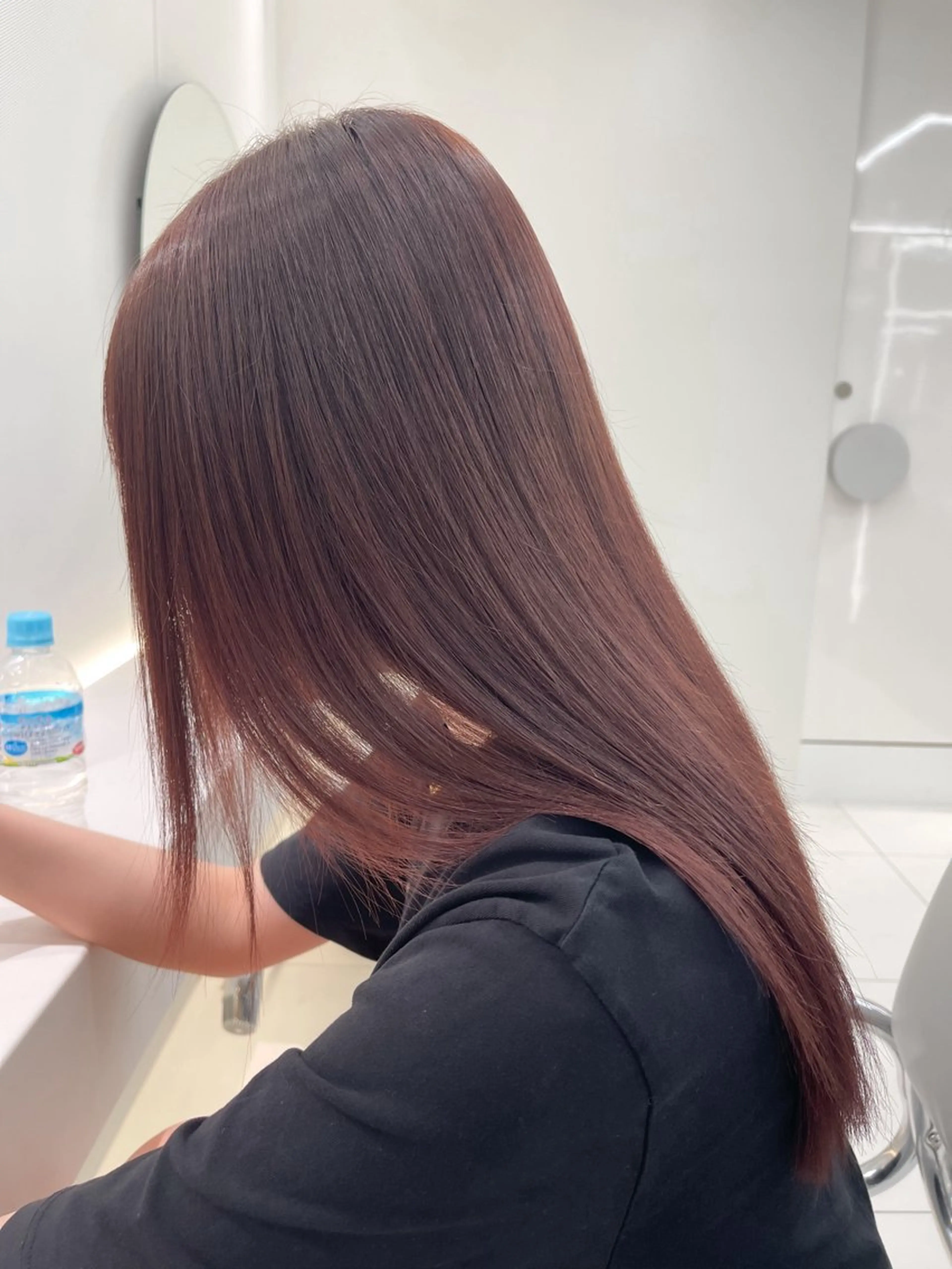 ロング カラー バレイヤージュ ブリーチ ブラウンカラー ケアブリーチ ダブルカラー 透明感カラーが 得意です！NAOKIのヘアスタイル