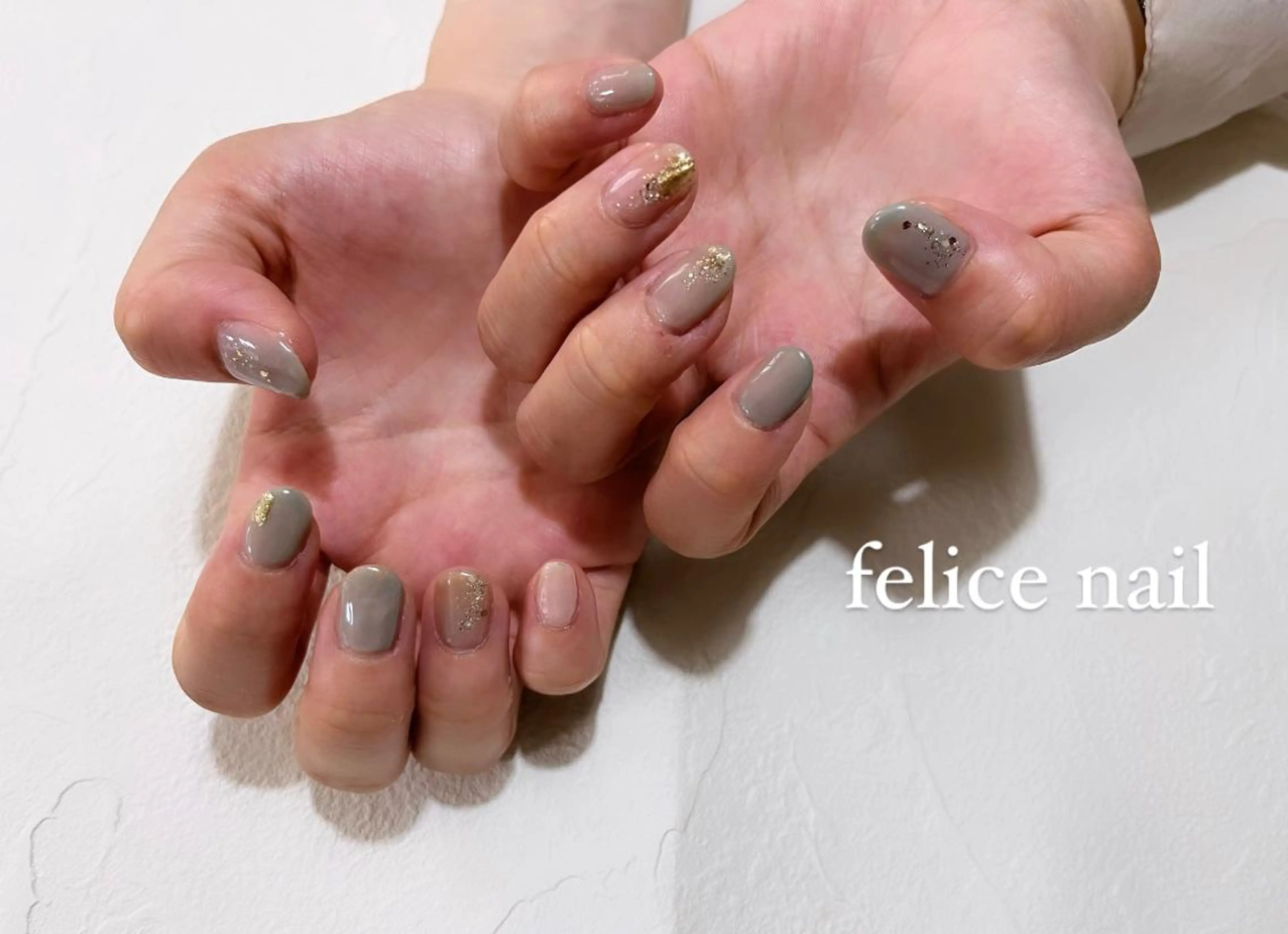 ネイル 水色 felice nailのネイルデザイン