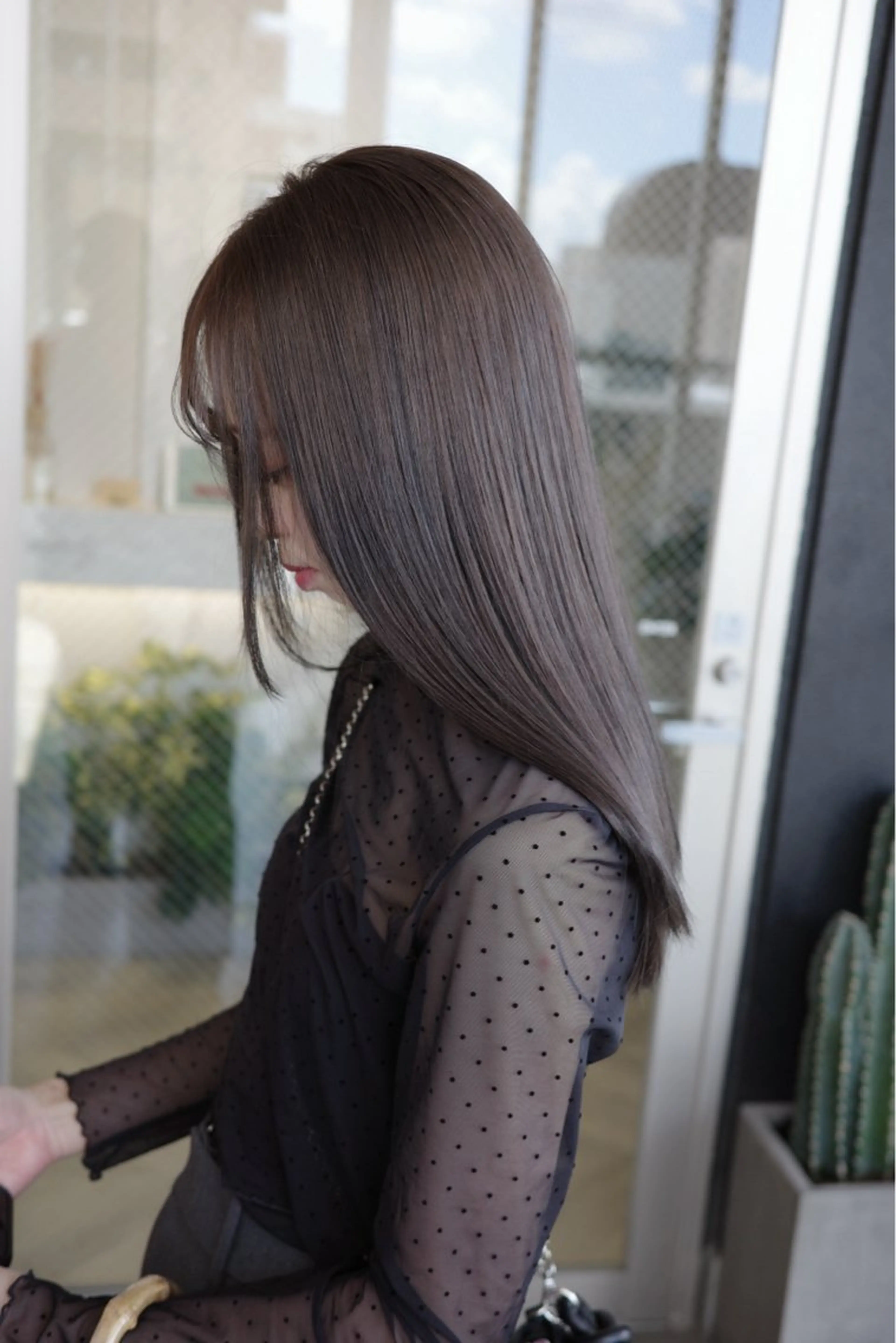 ロング カラー ヘアアレンジ autre所属・大久保 ひでなりのヘアスタイル