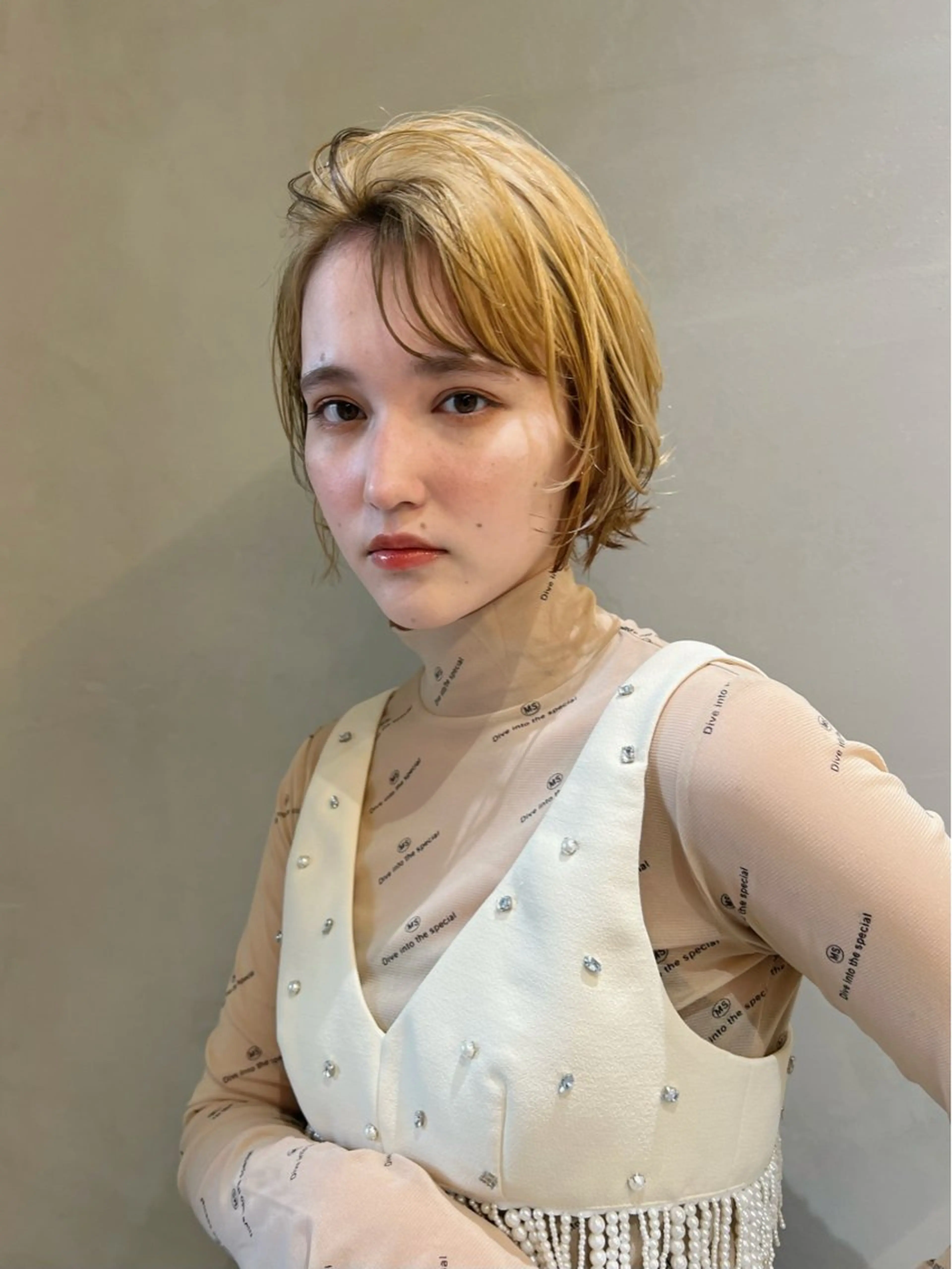 ショート 名駅ヘアセット💎耳 ツボ🦋Wakanaのヘアスタイル