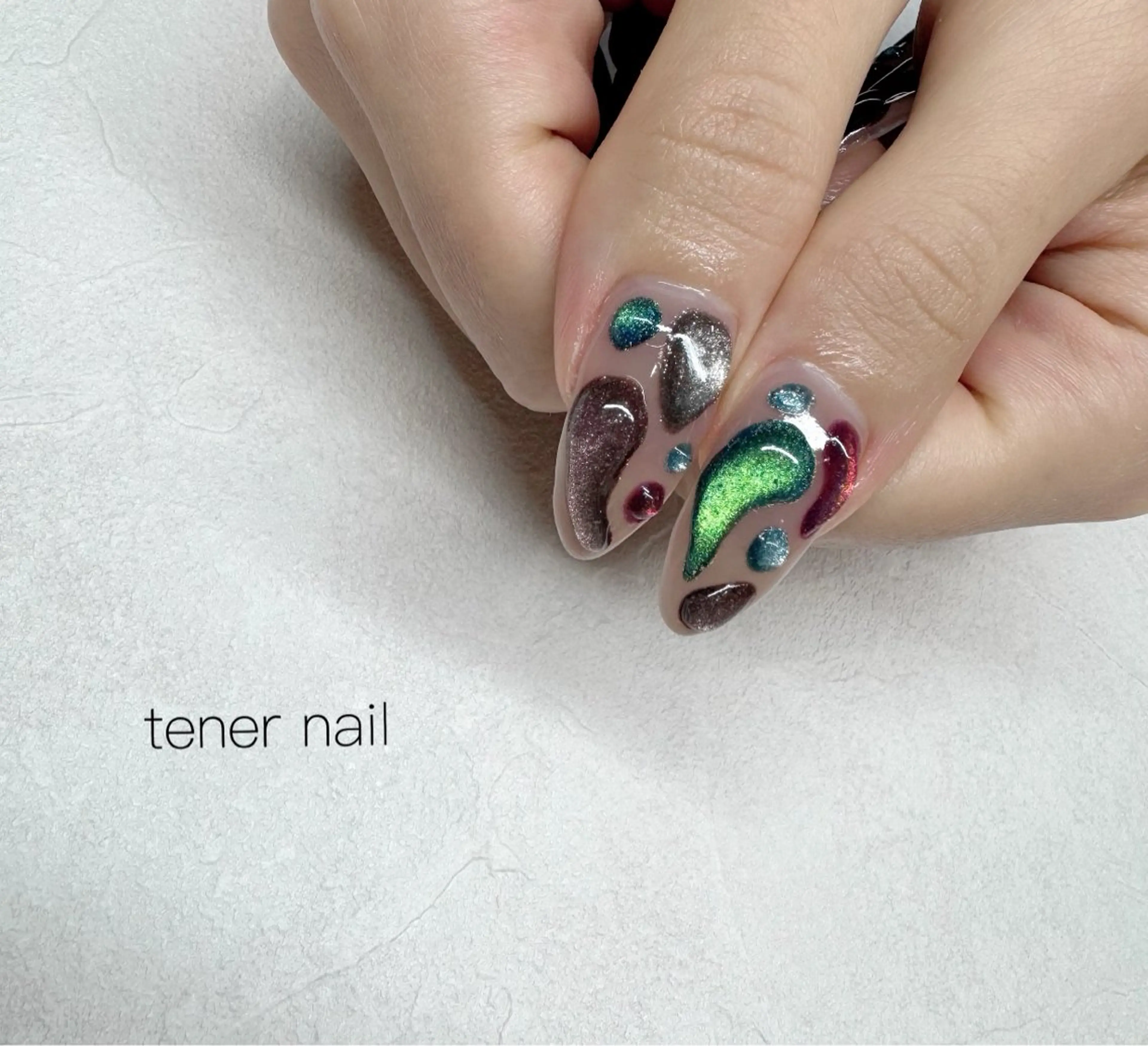 ネイル ハンドネイル tener  nail  テネルネイル所属・テネルネイル tener nailのネイルデザイン