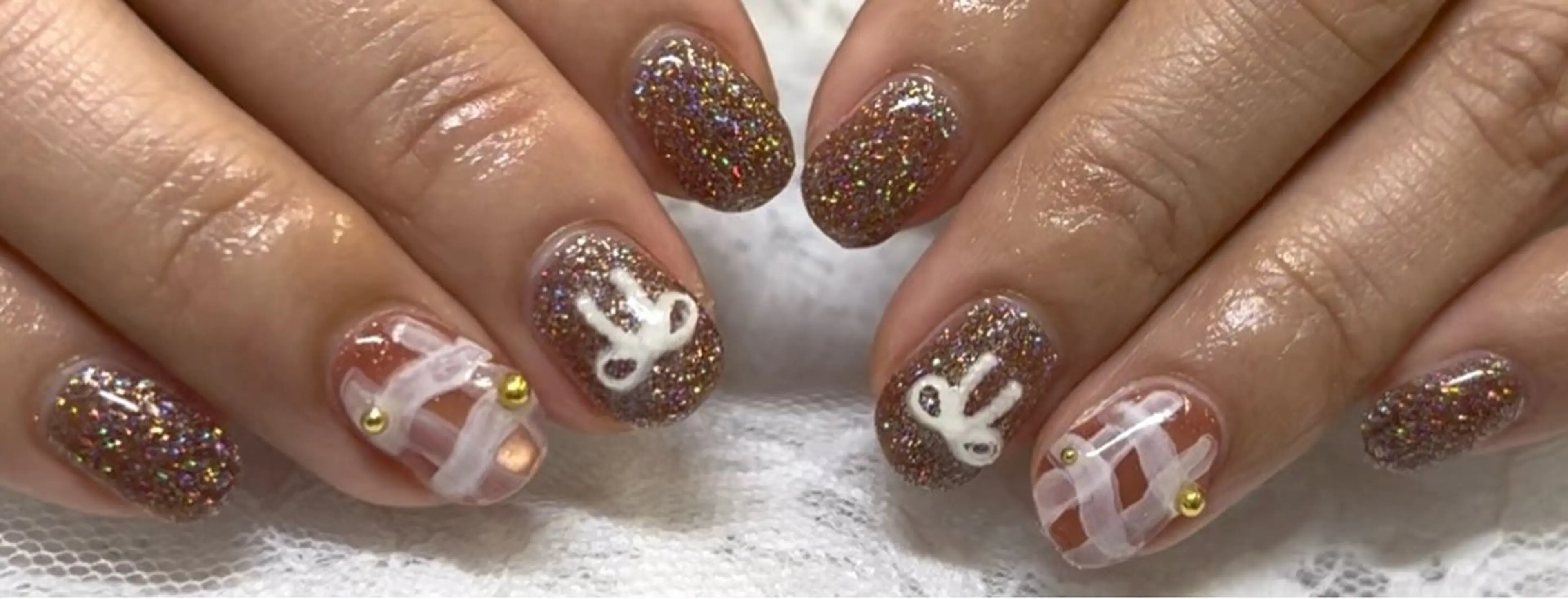 ネイル ハンドネイル AIushe平井店 ななみのネイルデザイン