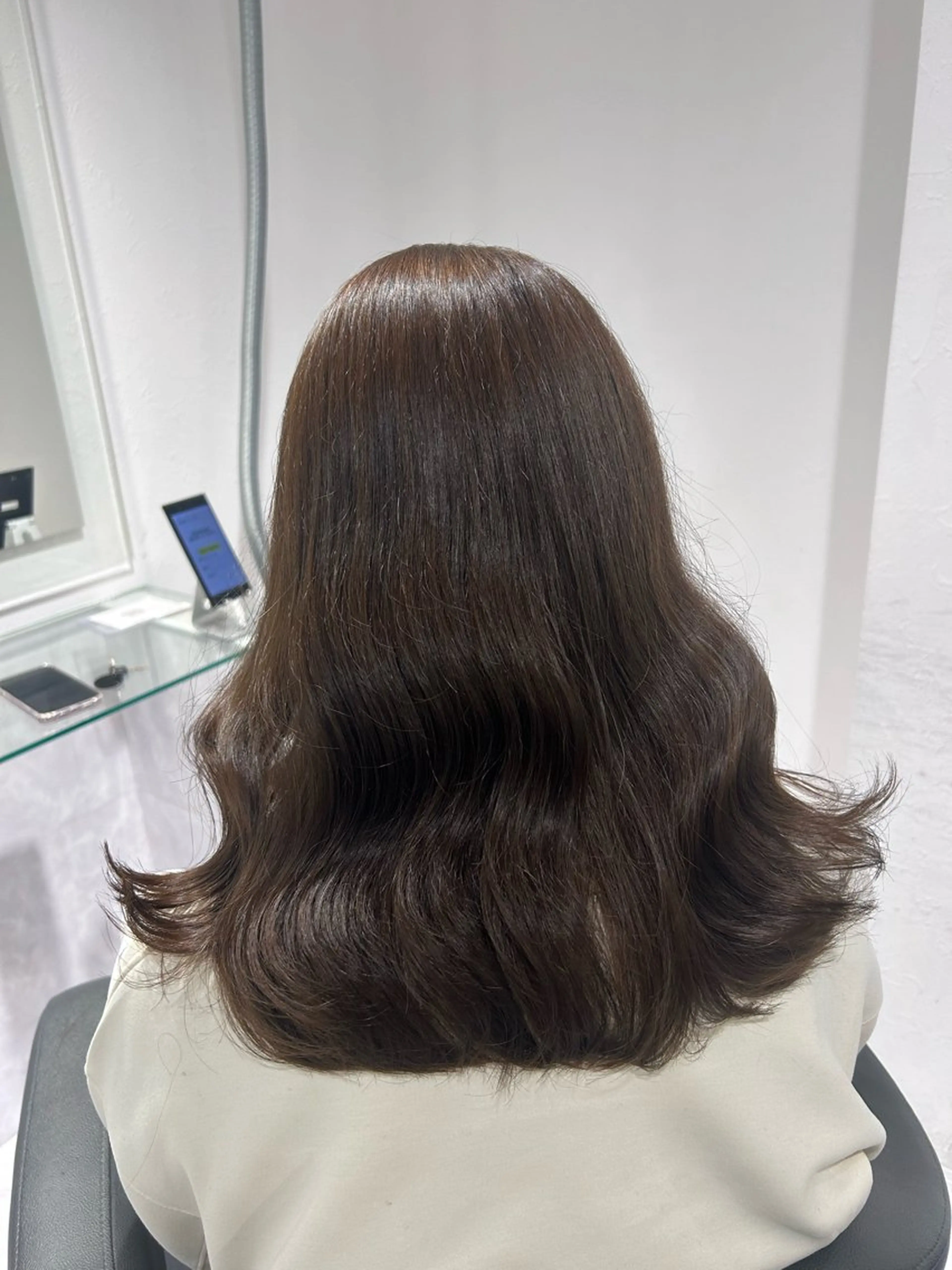 ロング カラー 表参道/透明感カラー /暗髪/ジュキヤのヘアスタイル