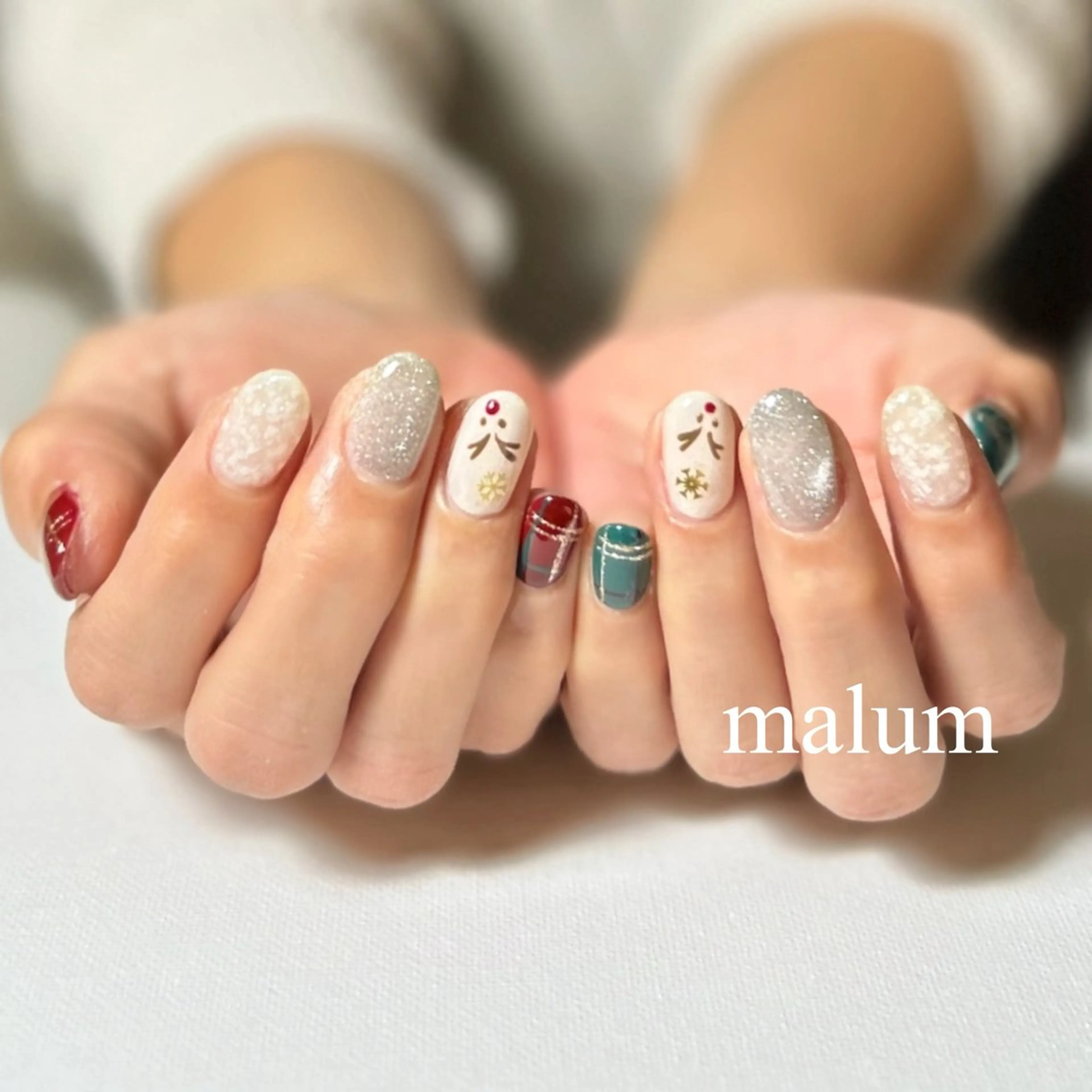 ネイル ハンドネイル malum nailのネイルデザイン
