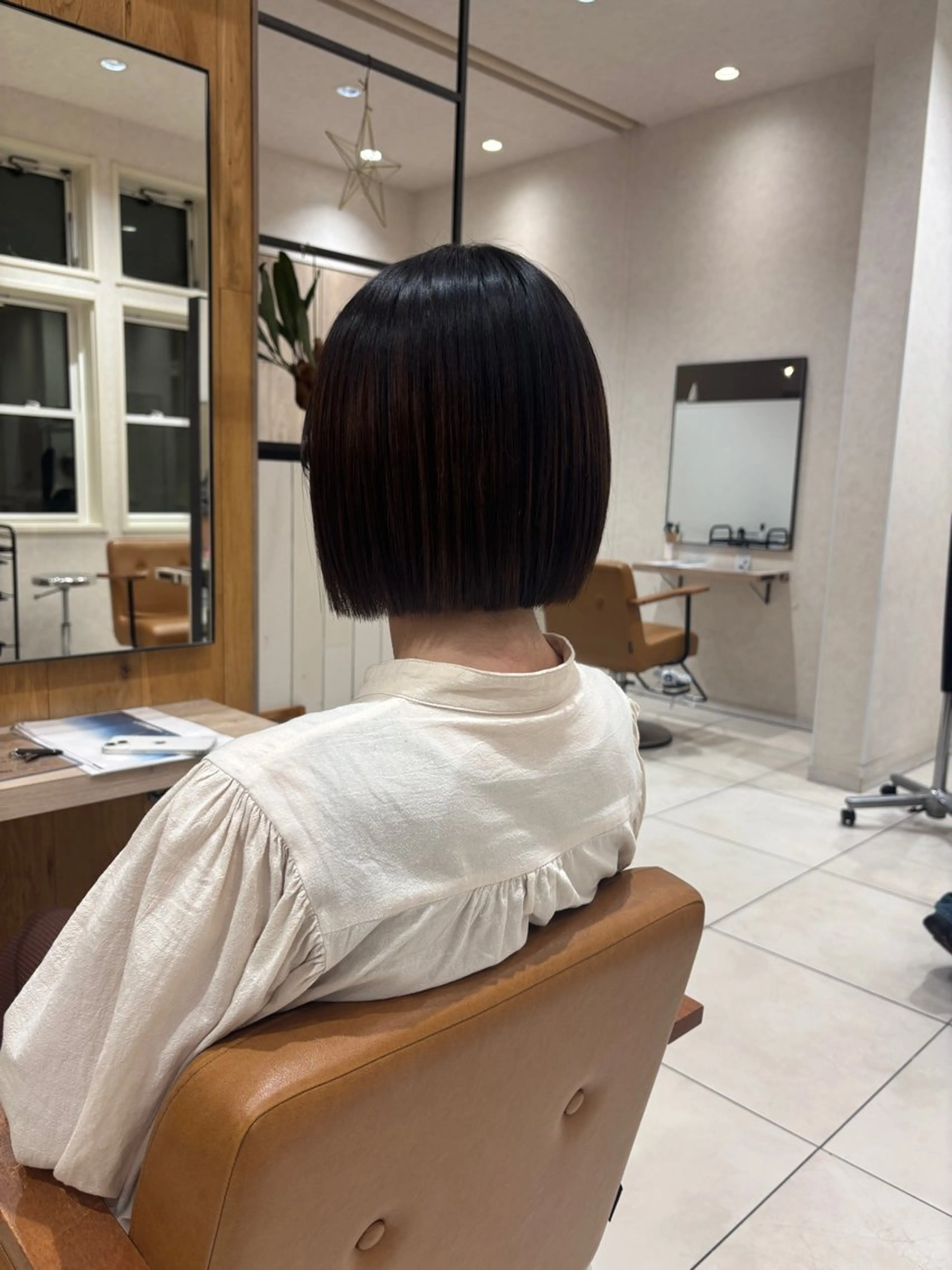 ショート 切りっぱなしボブ ボブ ⭐️ボブモデル募集 ⭐️mayuのヘアスタイル